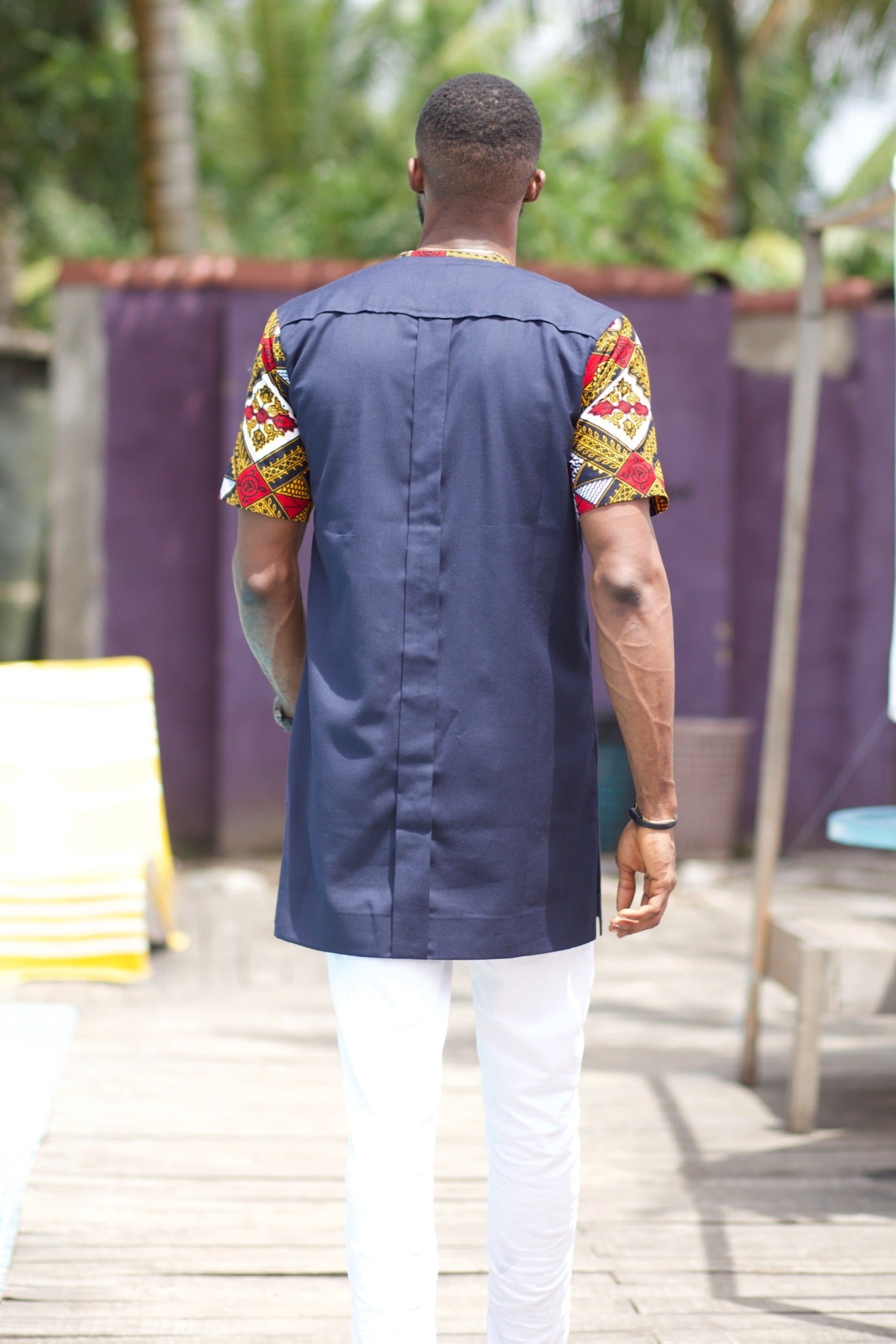 DAYO African Print Ankara Shirt