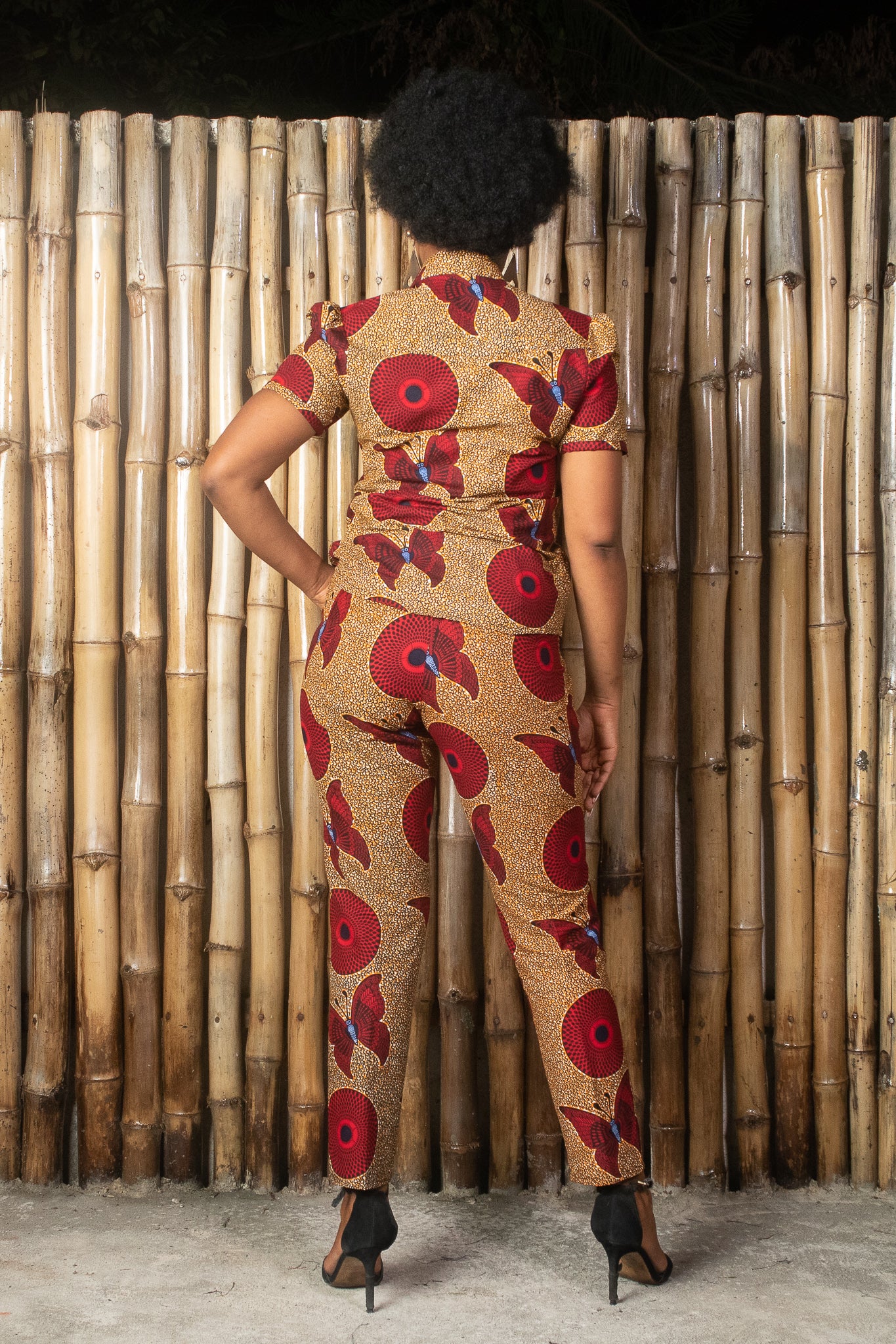 DEINA African Print Ankara Shirt