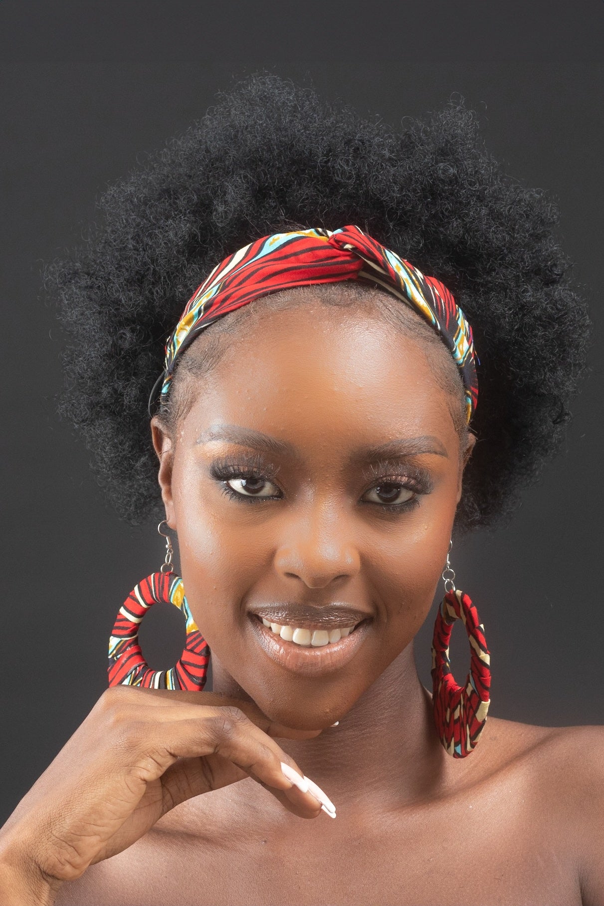 DUBEM African Print Ankara Twist Headband