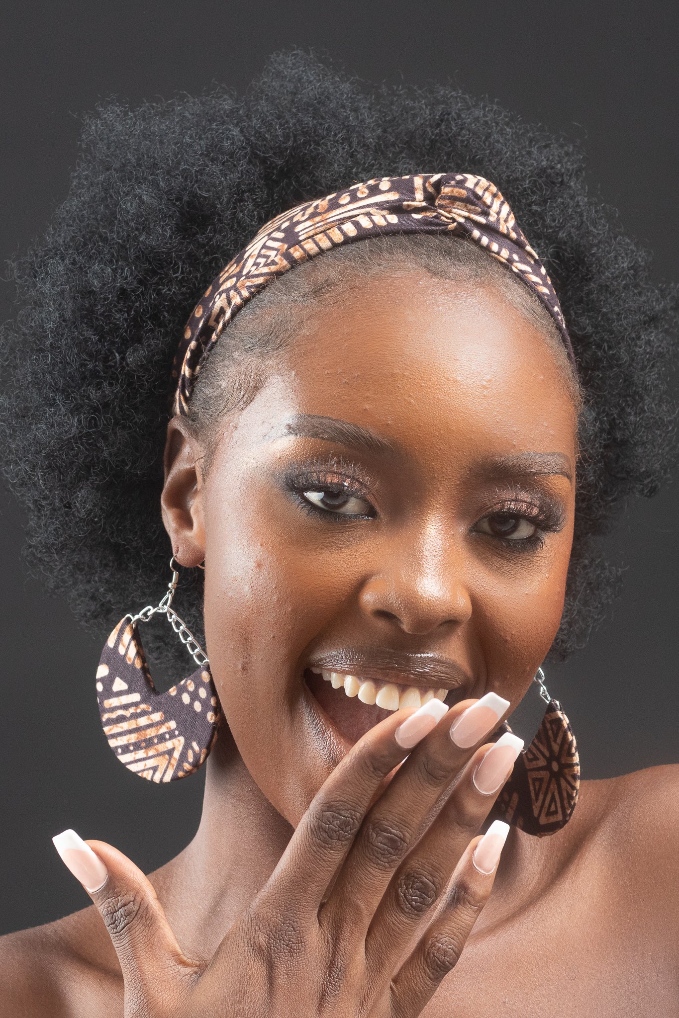 DUMI African Print Ankara Twist Headband