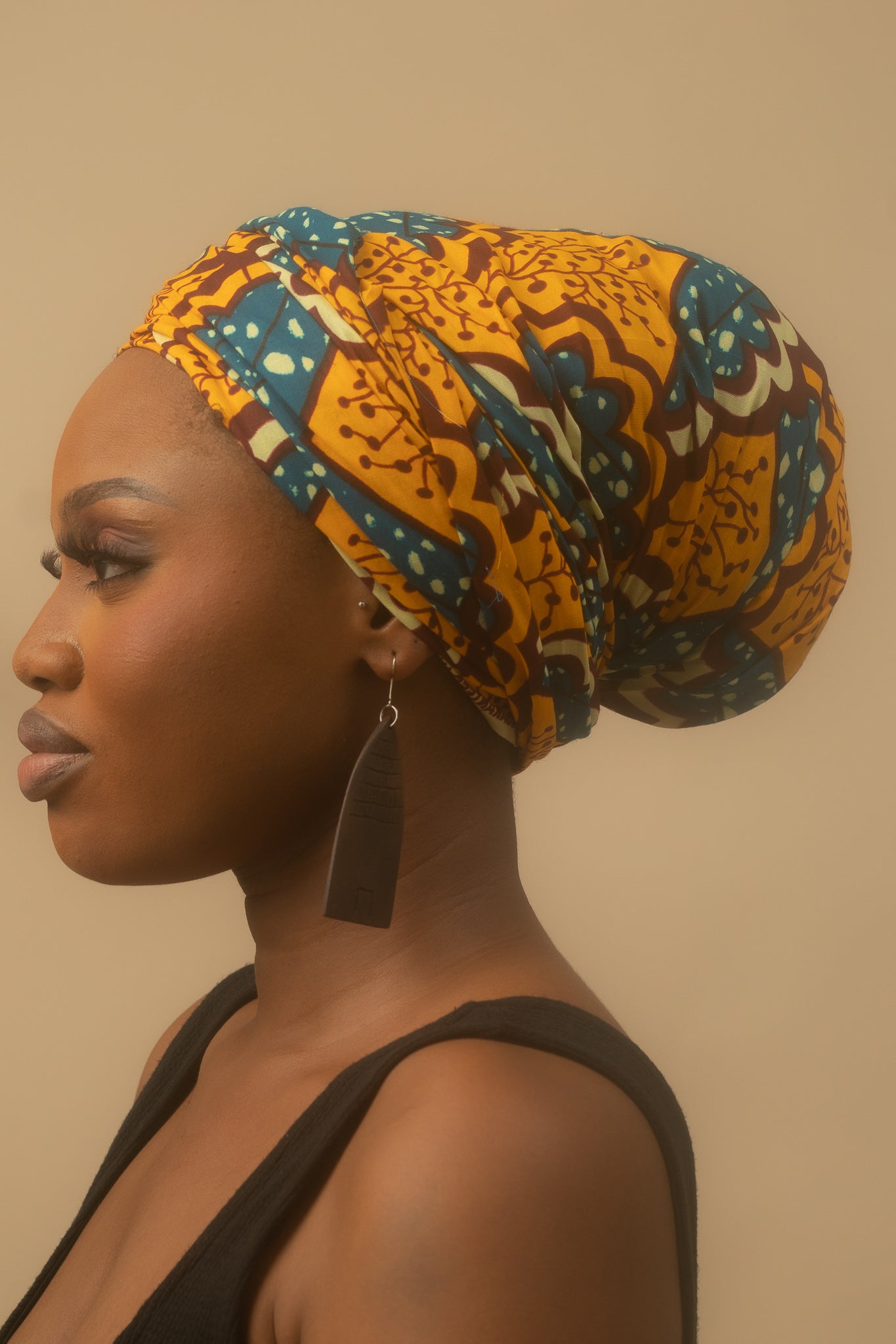 EREBI African Print Ankara Head Wrap