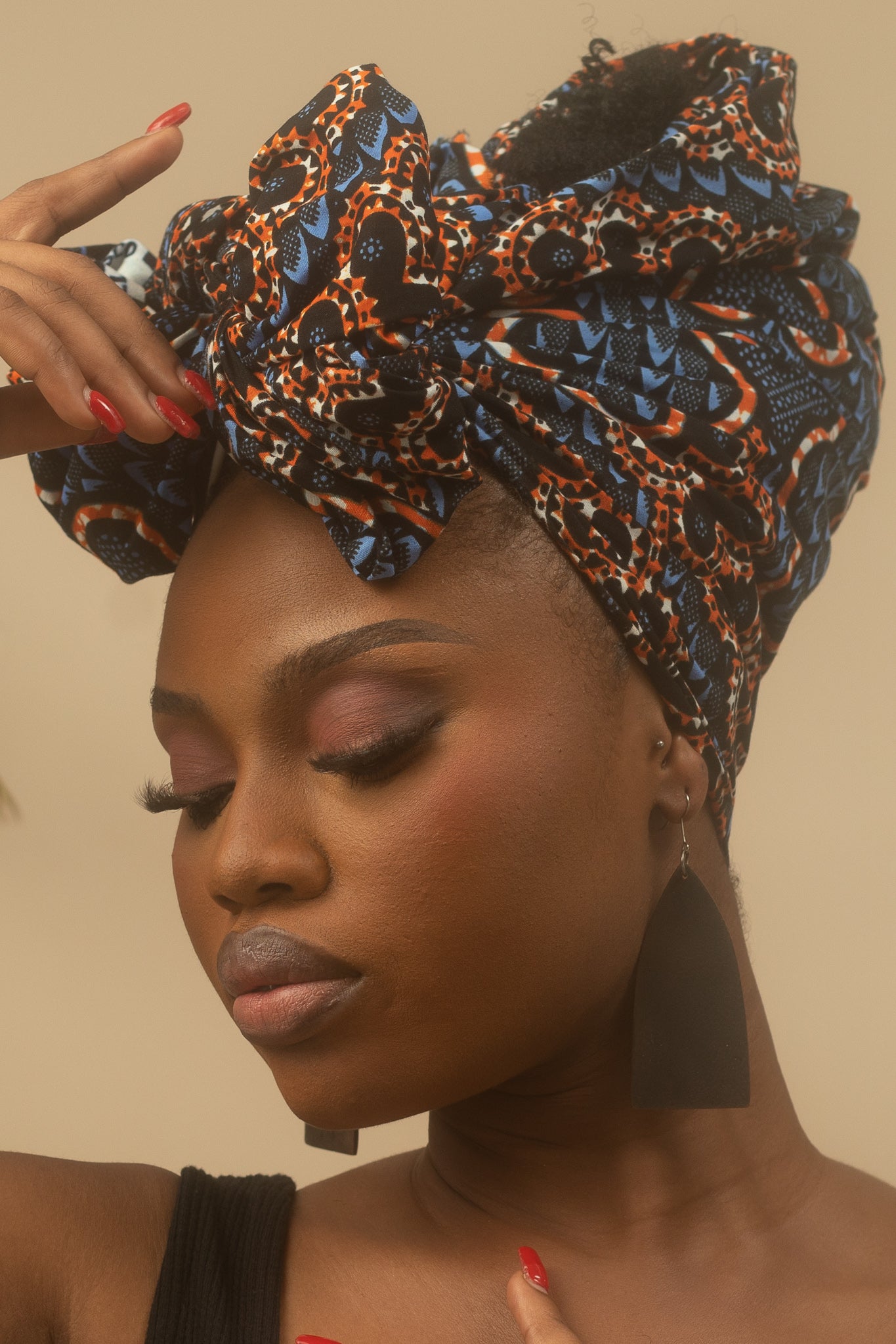 Elemma African Print Ankara Head Wrap