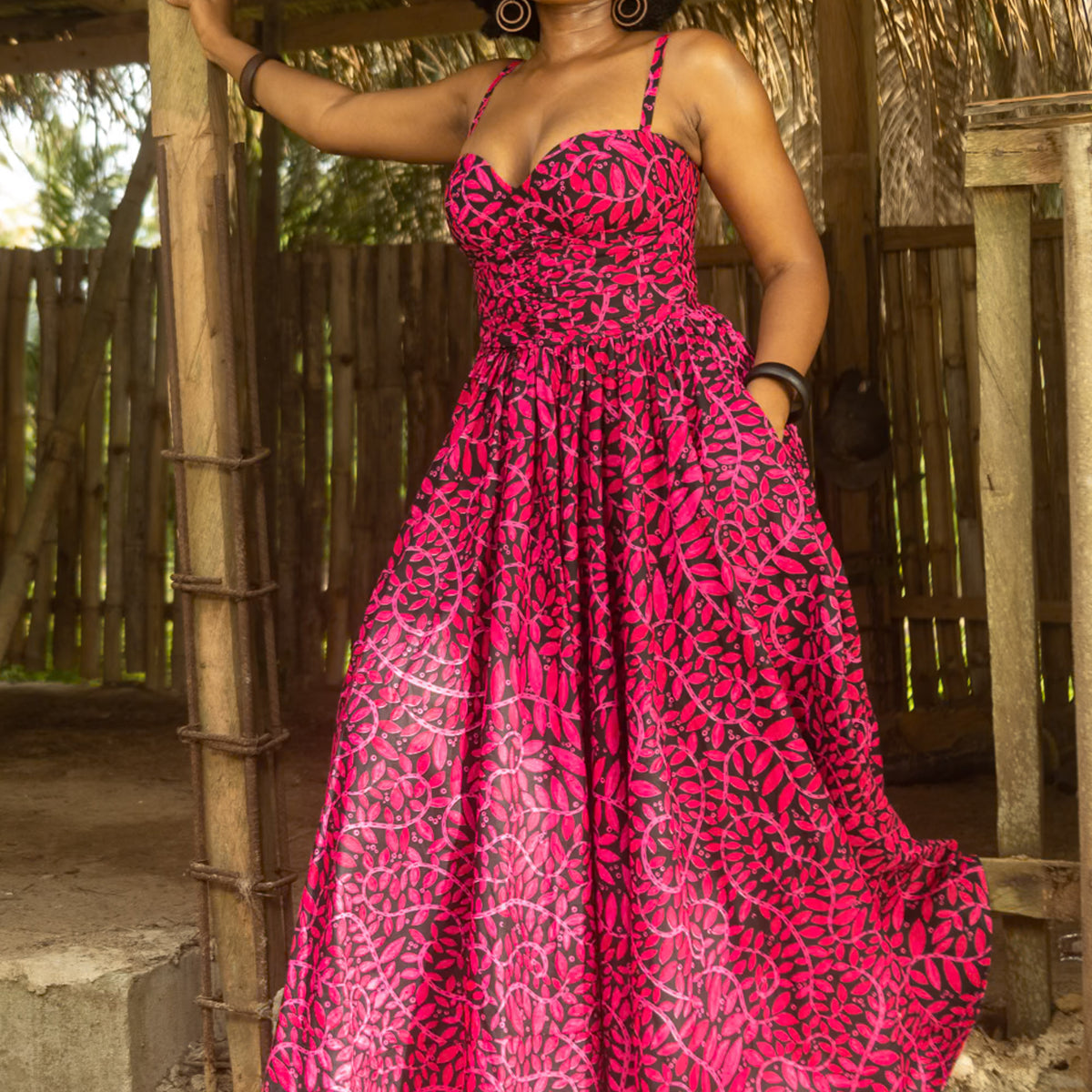 african print evening dresses Ankara EWA Draped Bodice Corset Dress Top 10 Party Dress recommended-product:slingback-nappa-mary-janes-black length:29 Designed with a comfortable