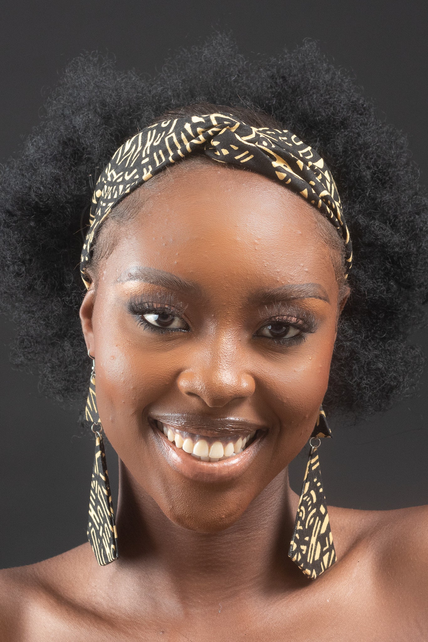 GBEMI African Print Ankara Twist Headband
