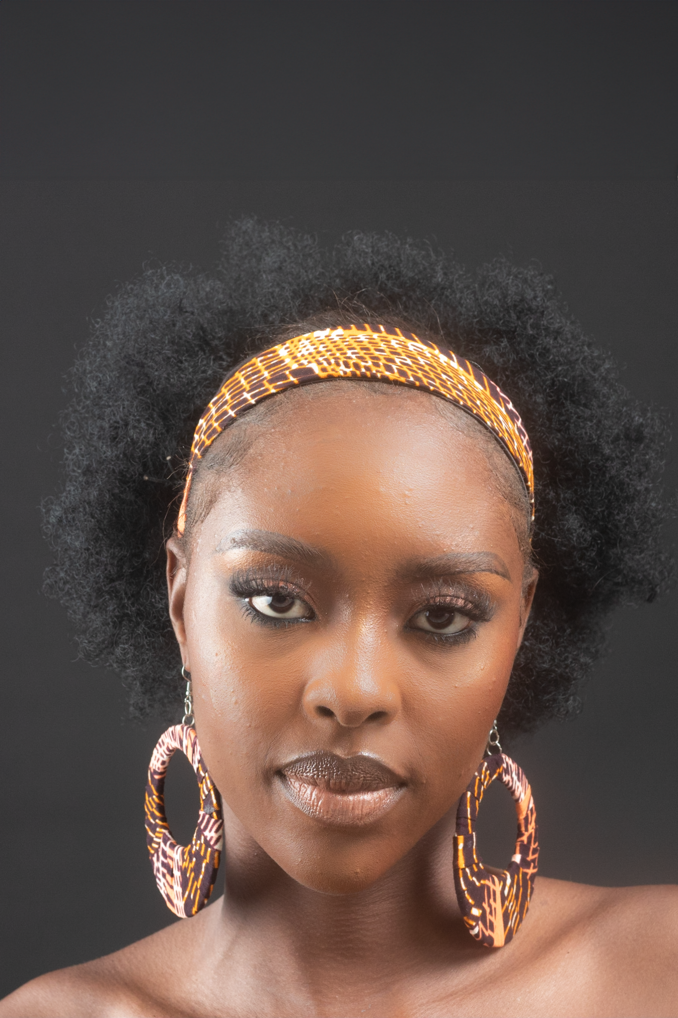 HAWIA African Print Ankara Plain Headband