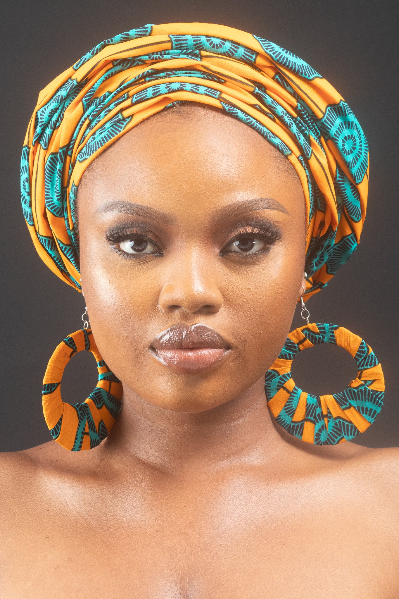HAZINA African Print Head Wrap