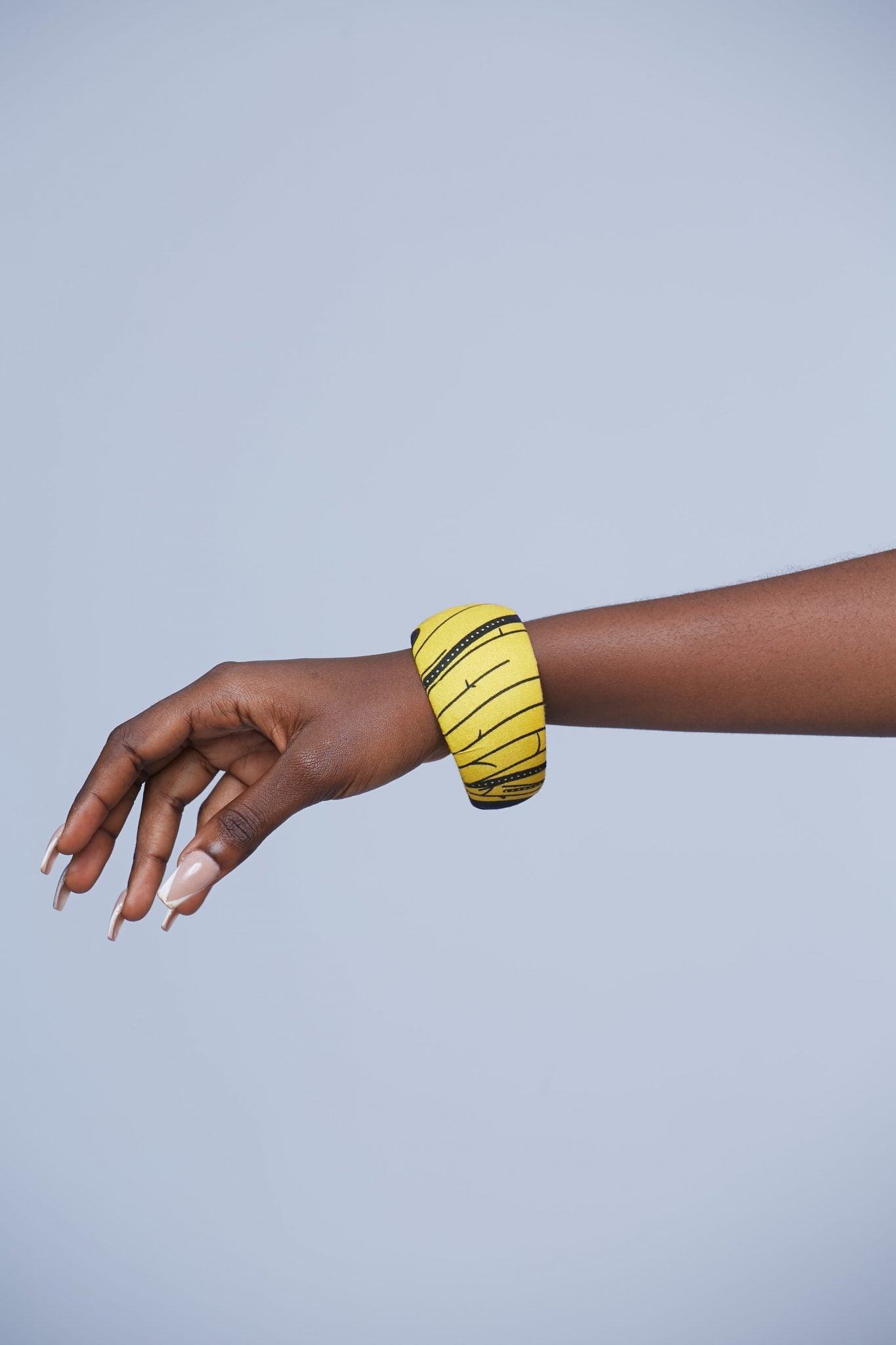 HEDIYE Ankara Bangle Yellow