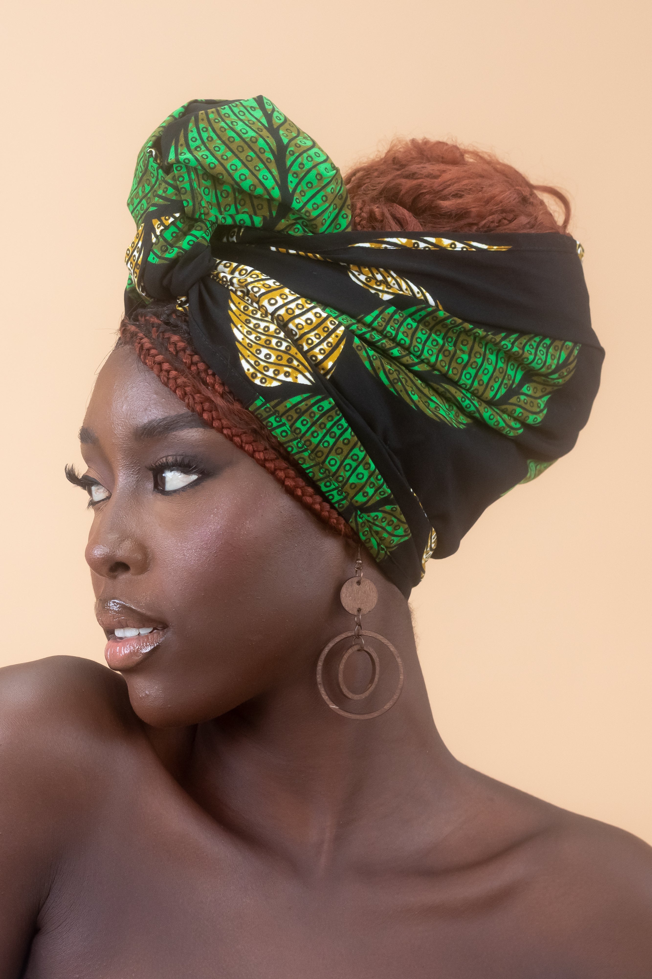 UZIMA – Ankara African Print Head Wrap