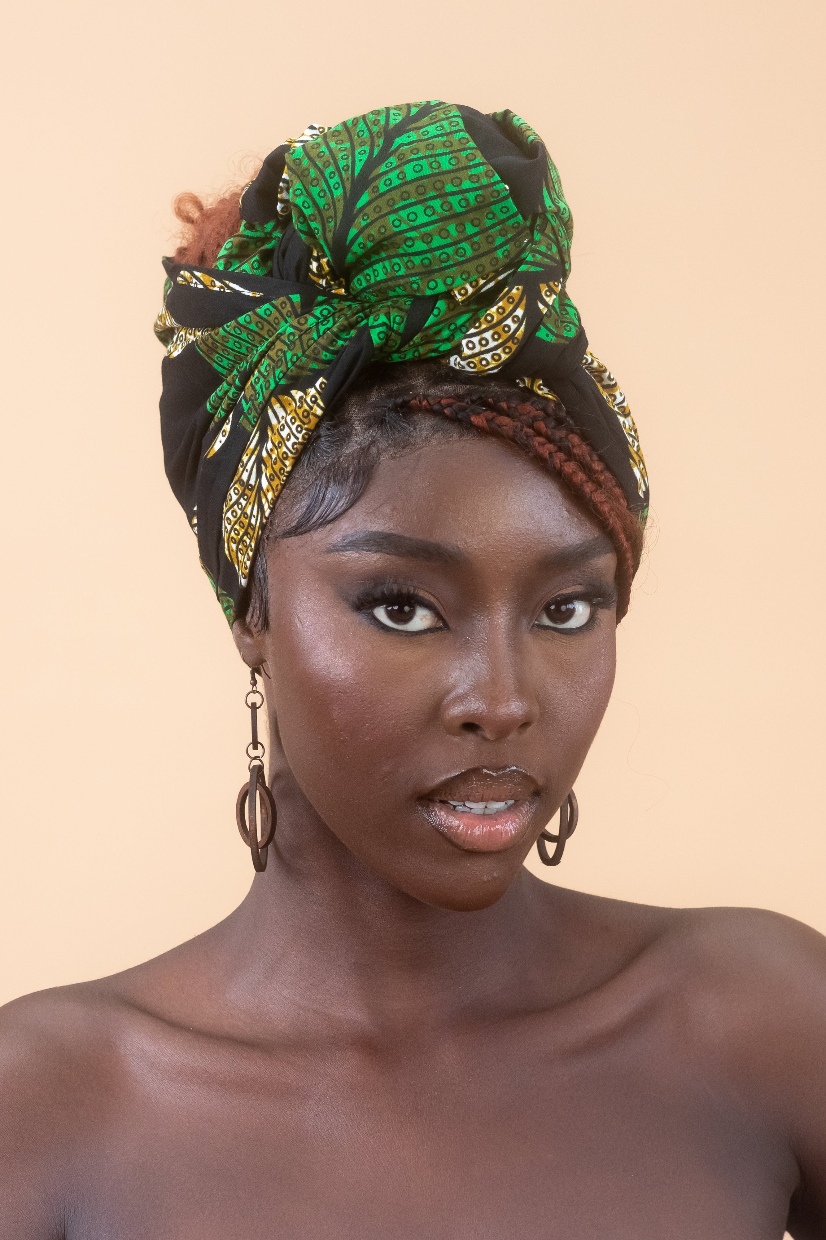 UZIMA – Ankara African Print Head Wrap
