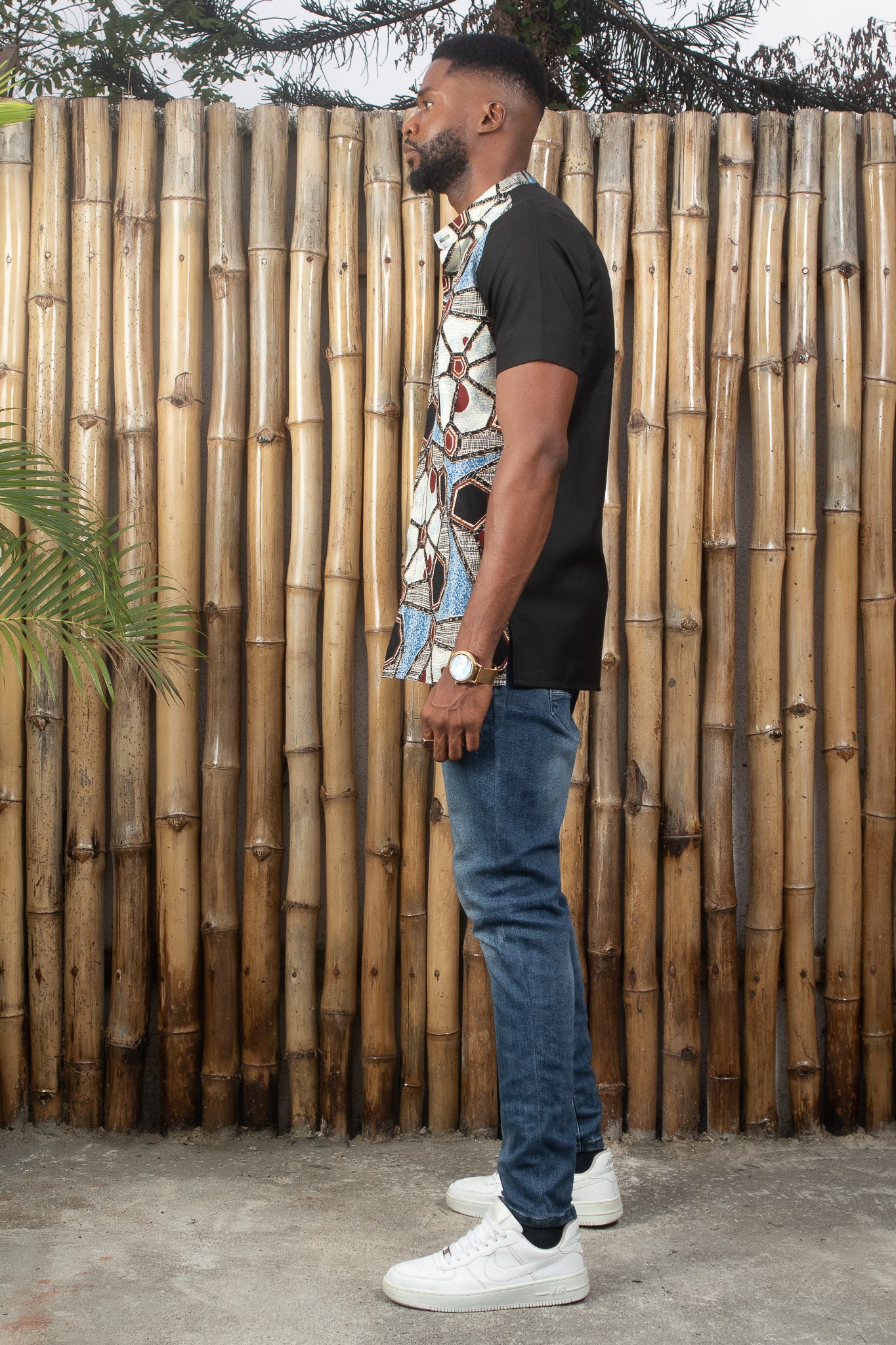 JUWON African Print Ankara Shirt