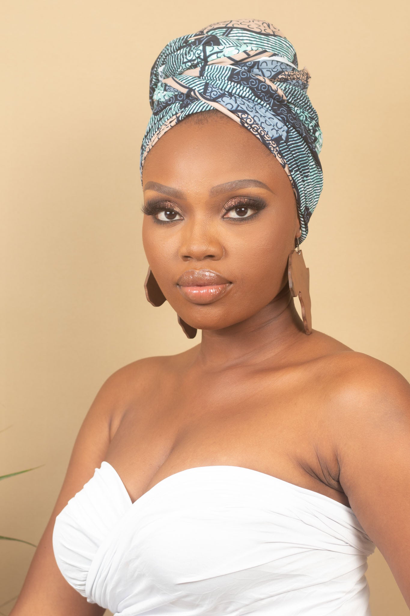 KENYA African Print Head Wrap