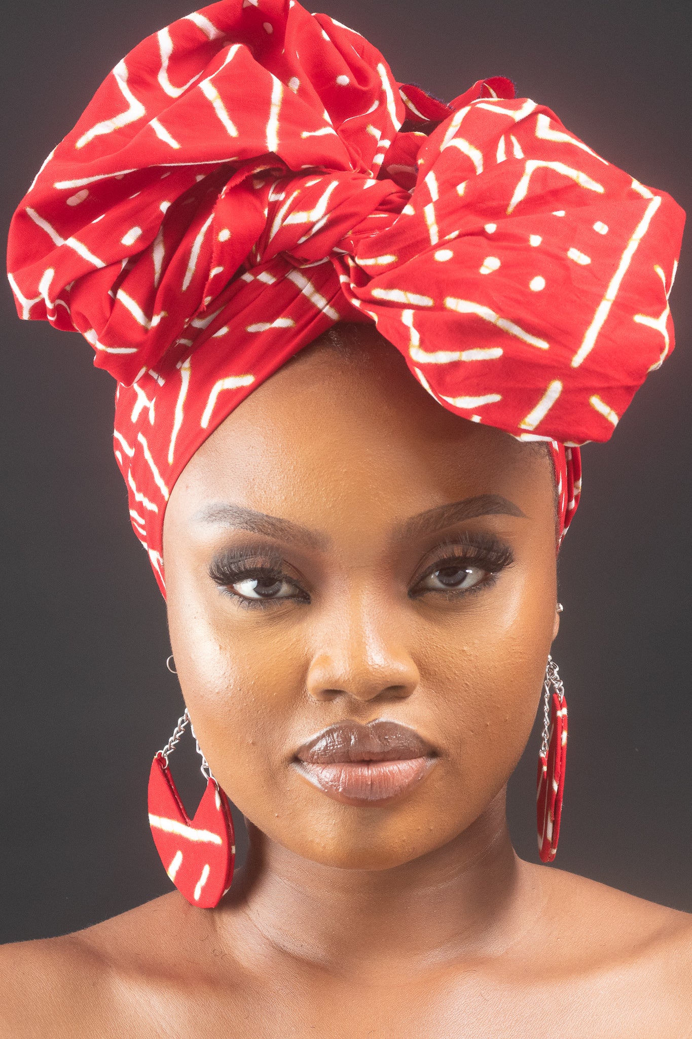KACHI Ankara Head Wrap — African print head wrap by Naborhi