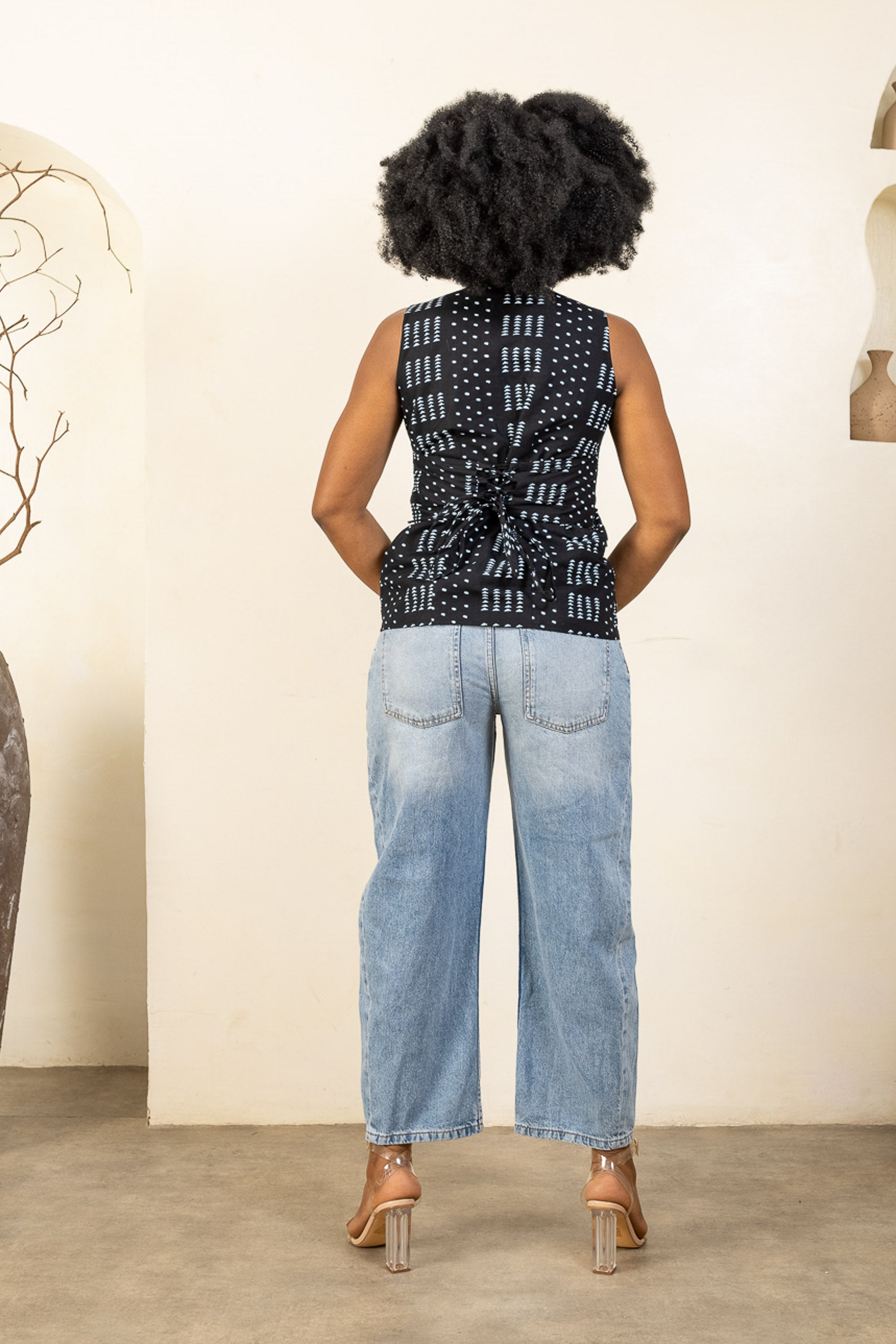 KELE Ankara Waistcoat - Women