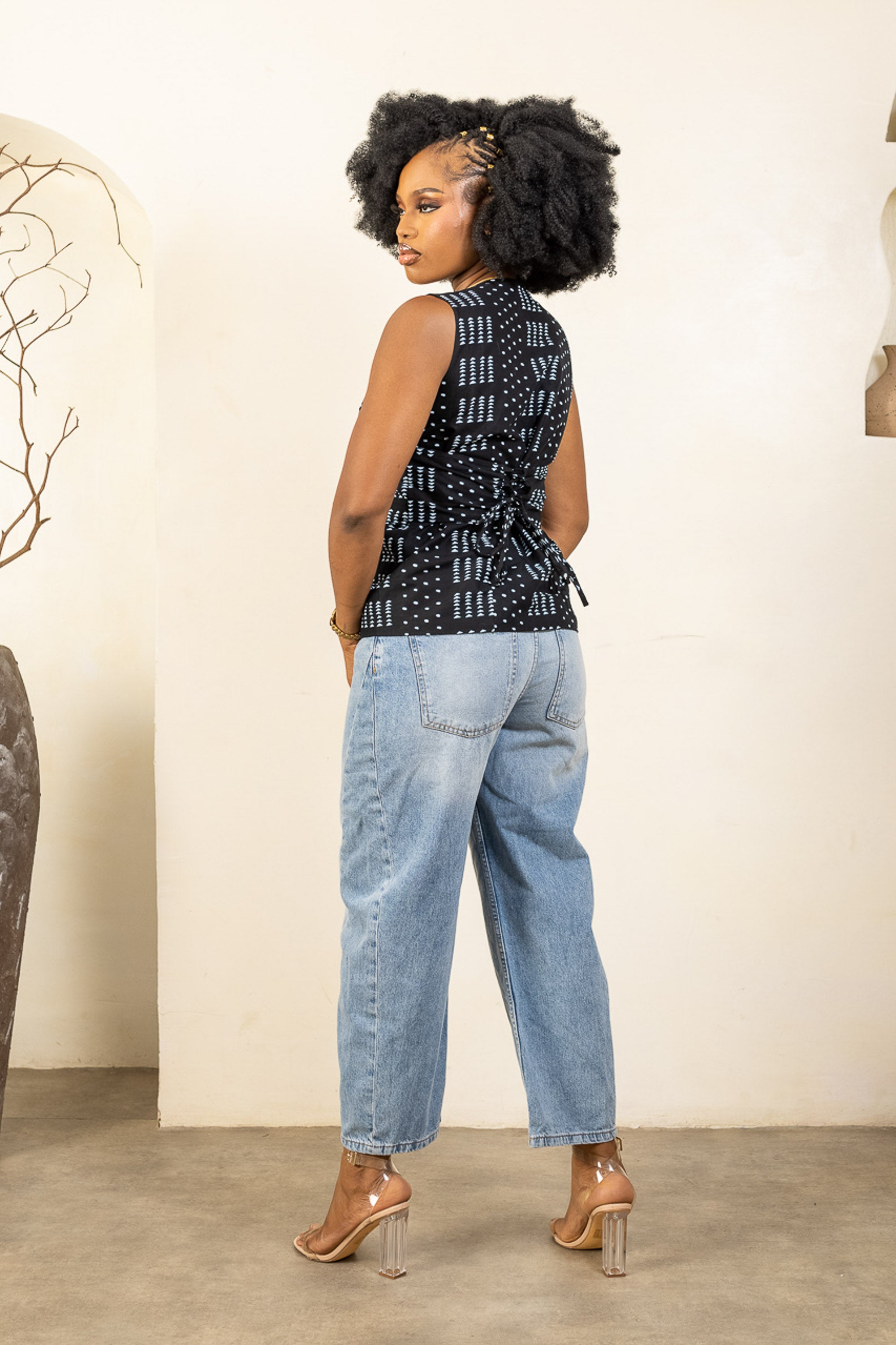 KELE Ankara Waistcoat - Women