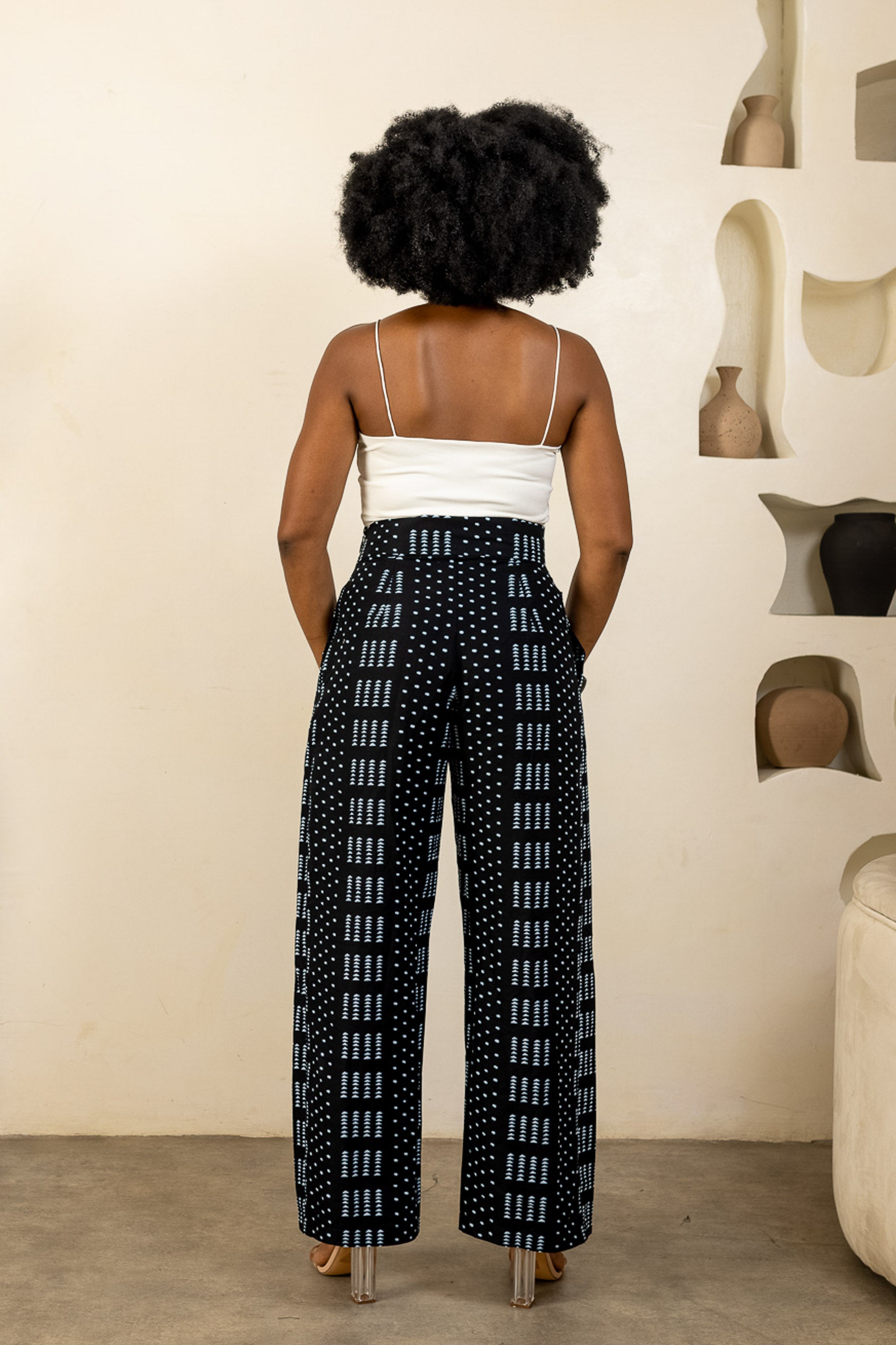 KELE Ankara Palazzo Trousers - Women