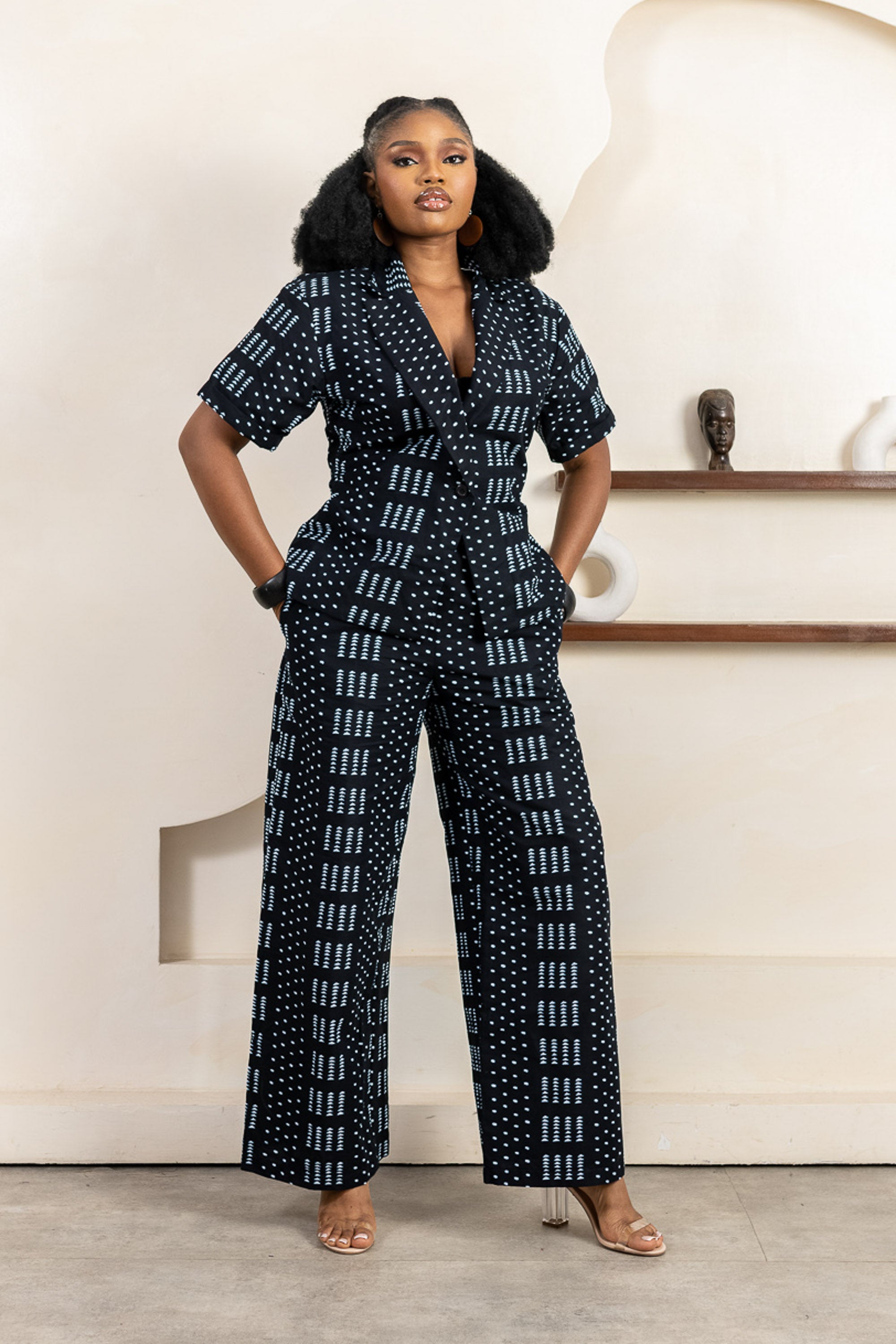KELE Ankara Palazzo Trousers - Women