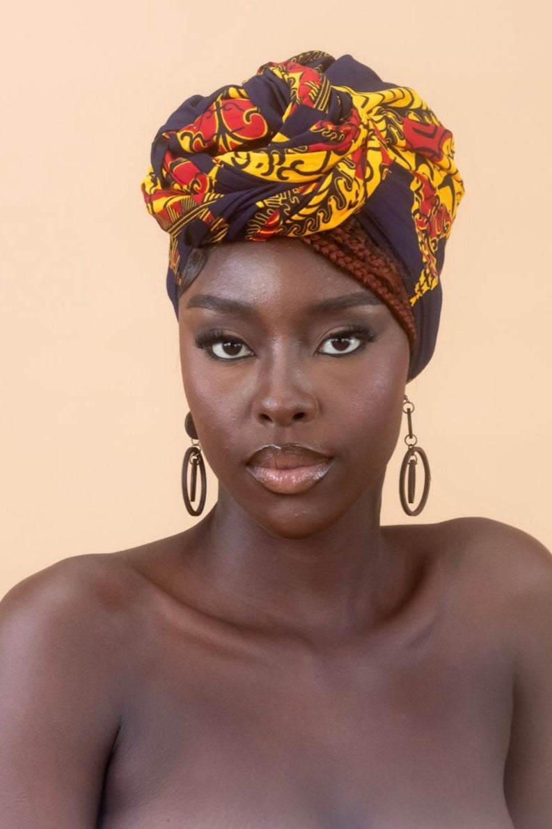 KENNA – Ankara African Print Head Wrap