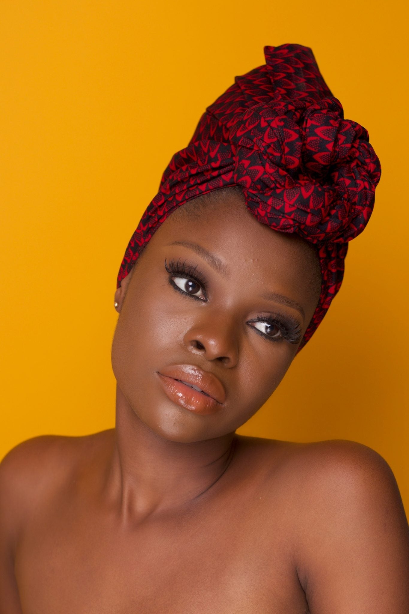 KEYSHIA Ankara Head Wrap — African print head wrap by Naborhi
