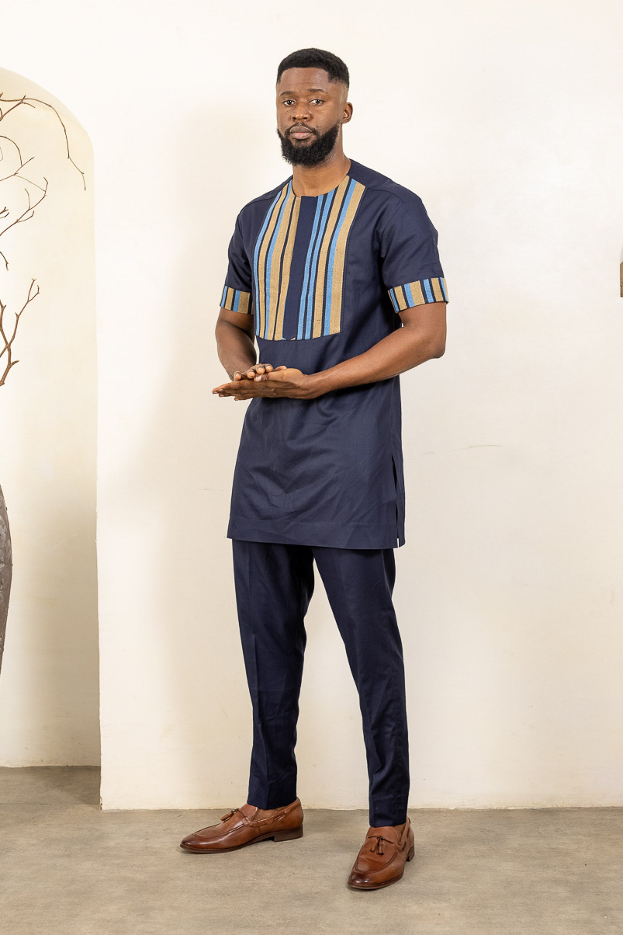 MANSA Aso Oke Suit - Men