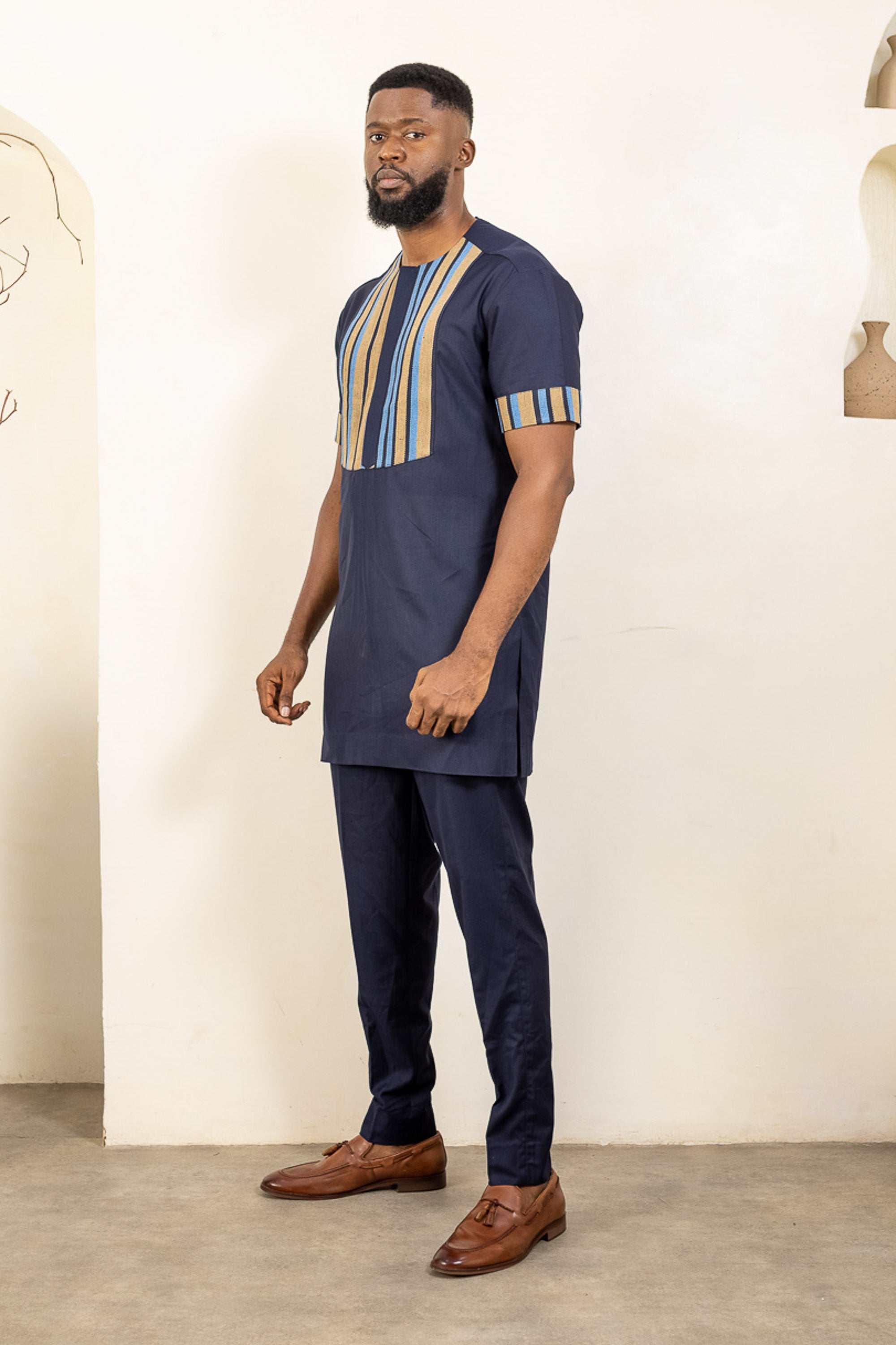 MANSA Aso Oke Suit - Men