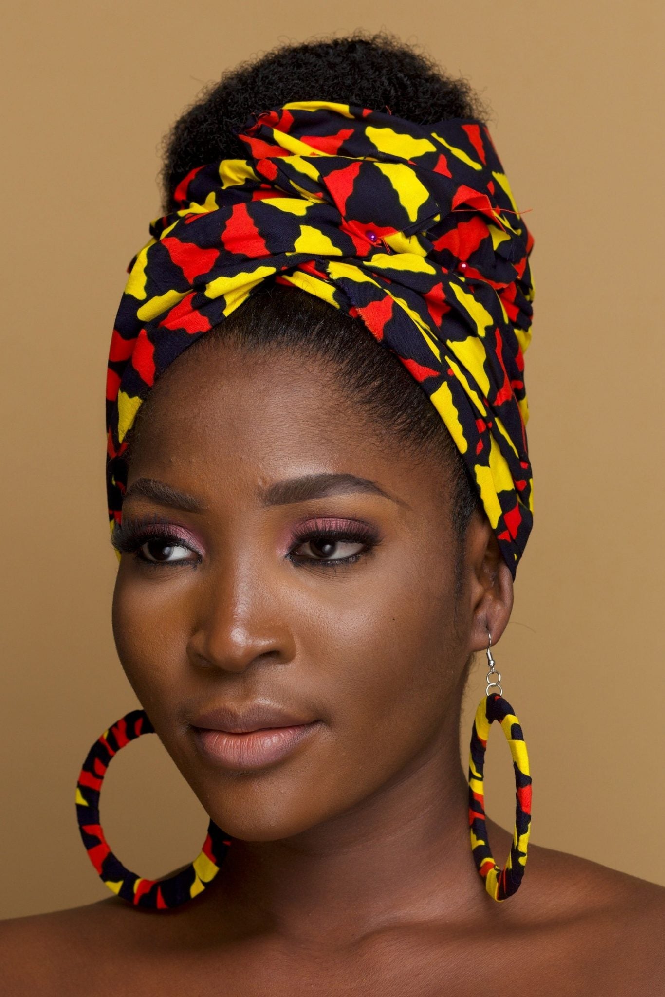 MEZIA Ankara Head Wrap — African print head wrap by Naborhi