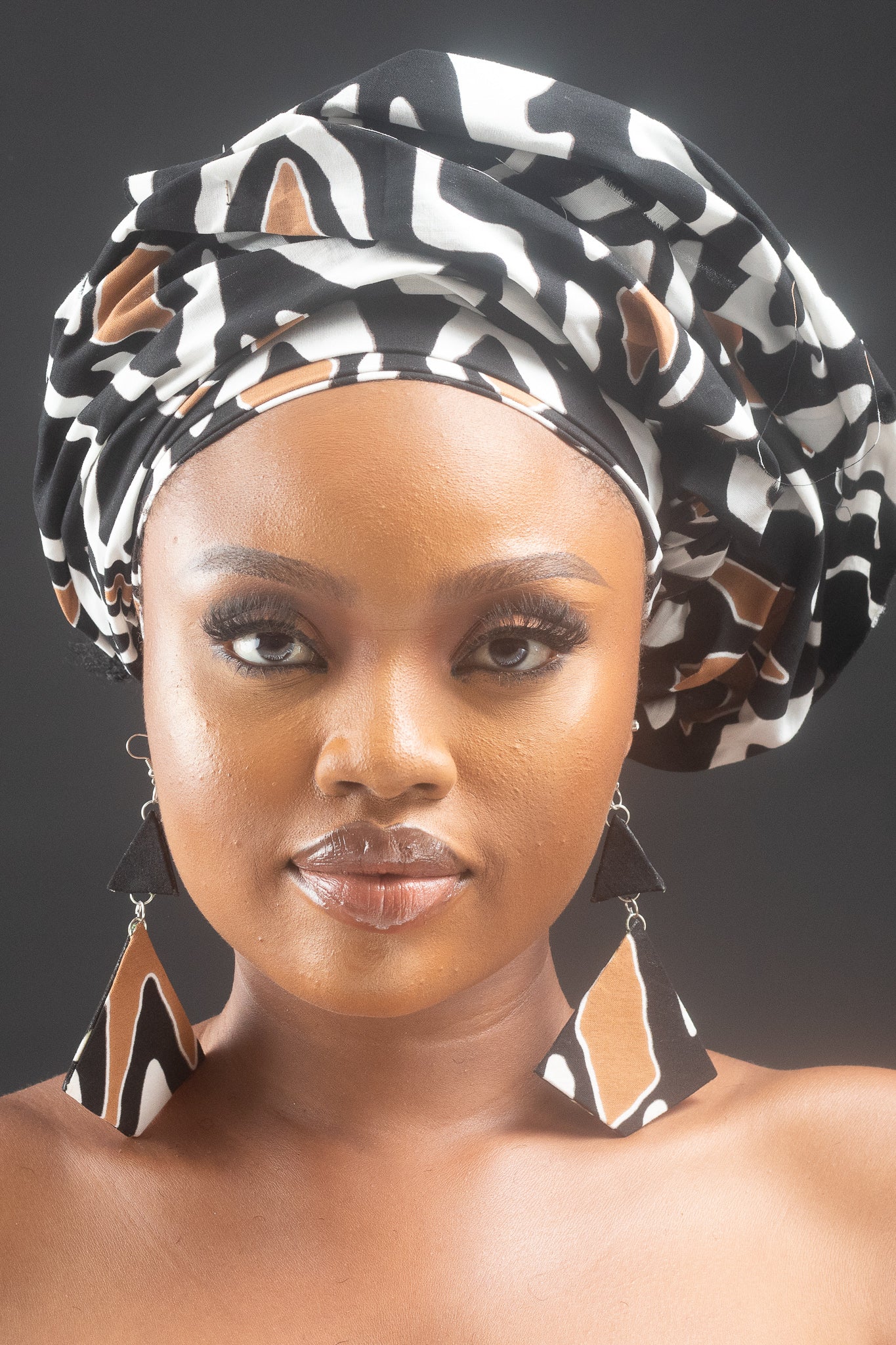 MFON African Print Head Wrap