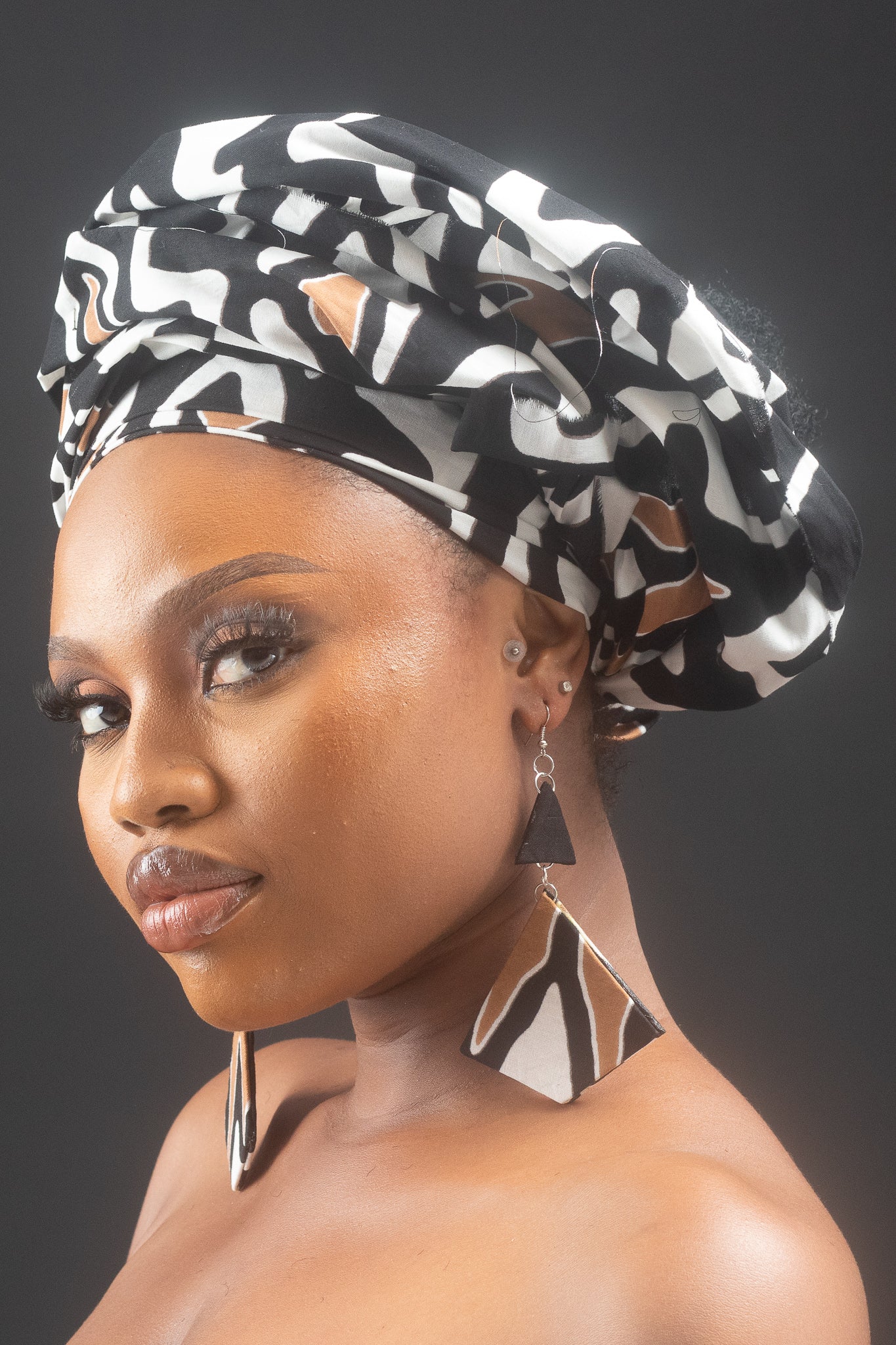MFON African Print Head Wrap