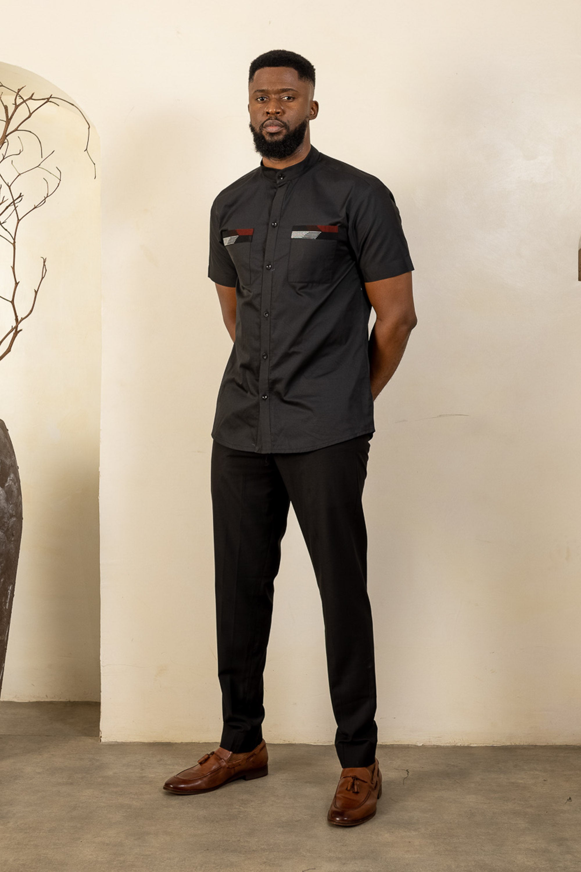 MOYA ONYX Ankara Shirt - Men