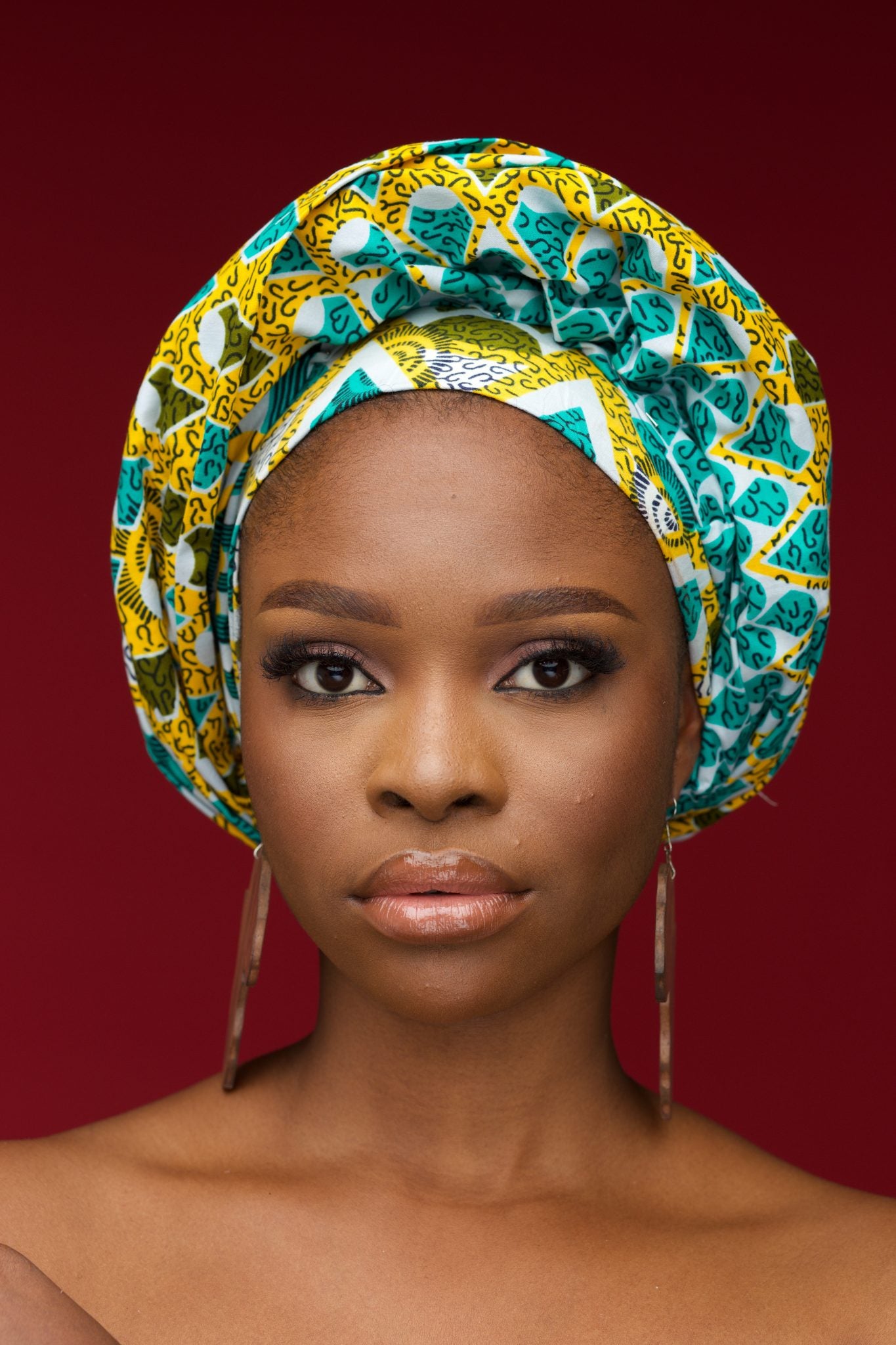 NAZOR African Print Head Wrap