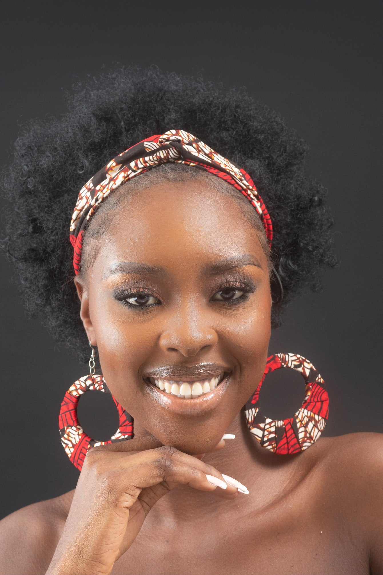 NEEMA African Print Ankara Twist Headband