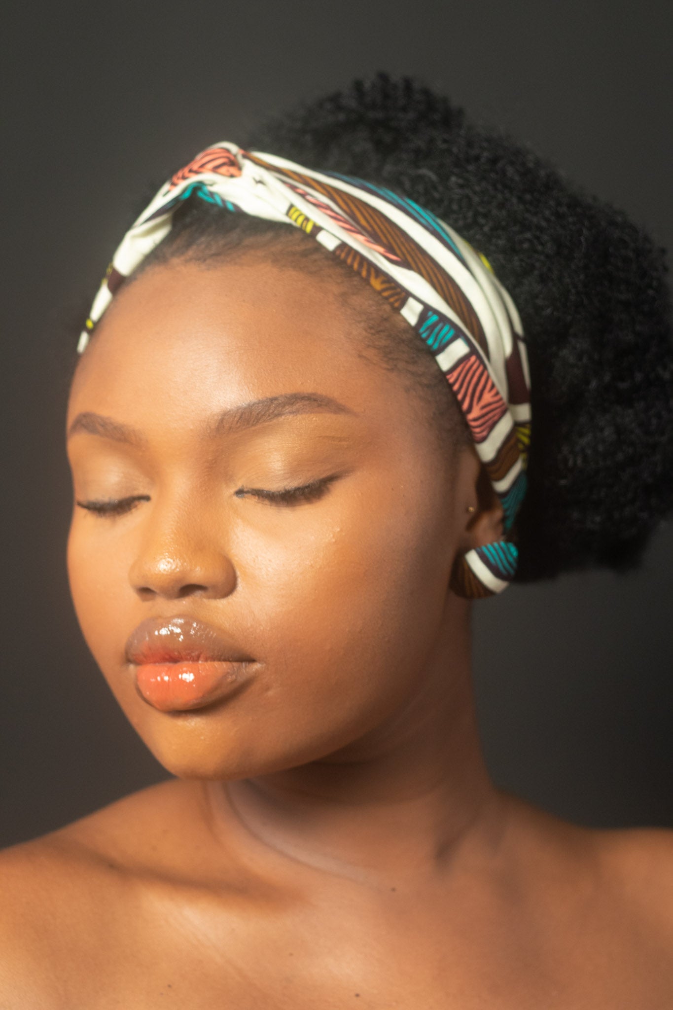NEVAEH African Print Ankara Twist Headband