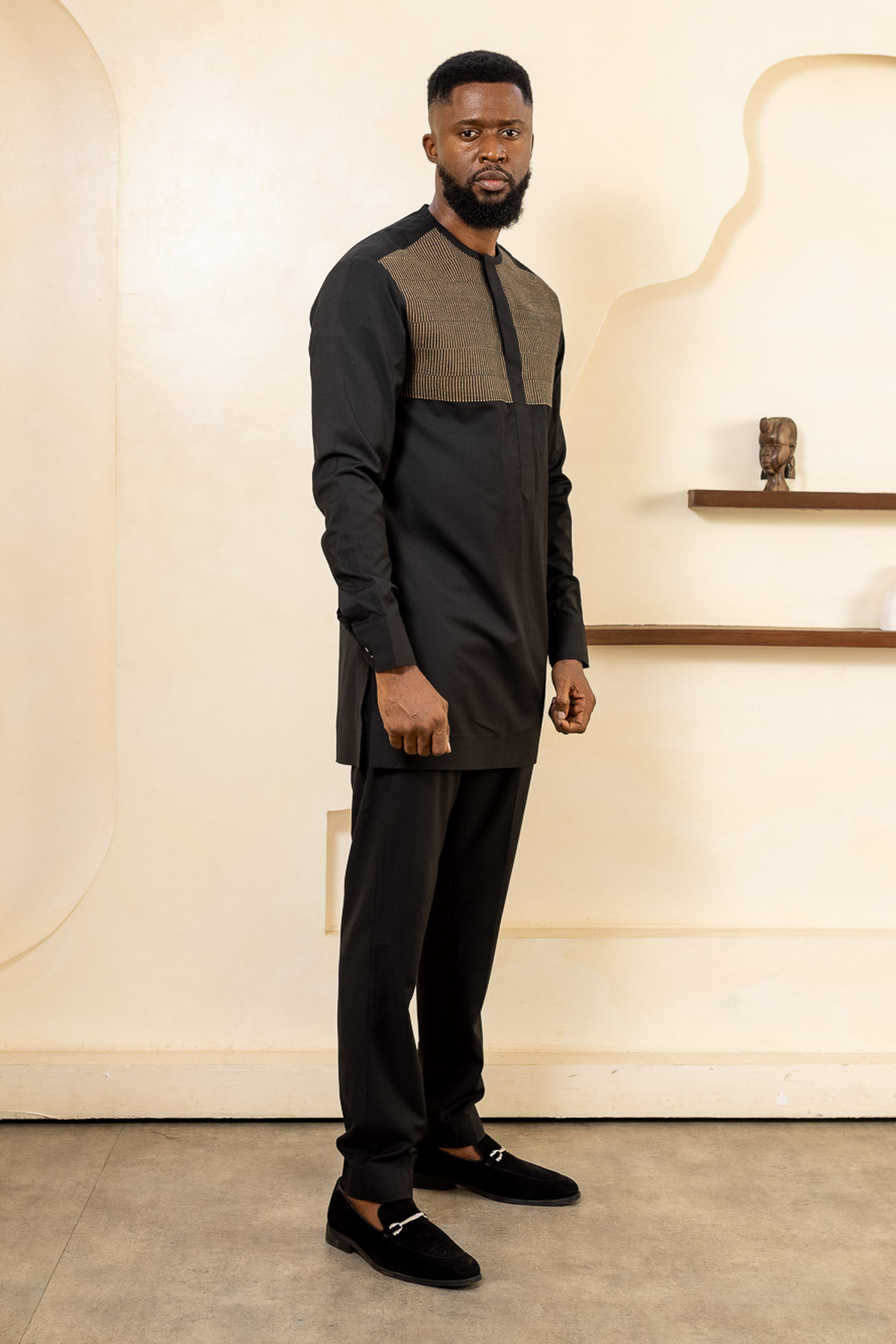 OGISO Mens Aso Oke Suit - Men