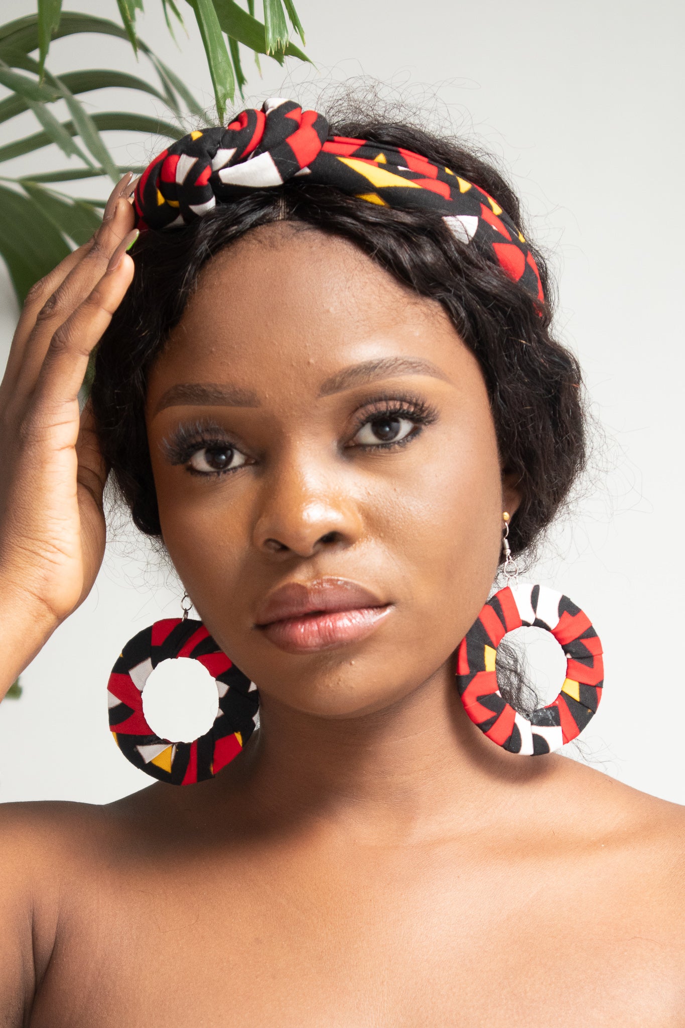 OKIMMA African Print Ankara Knot Front headband