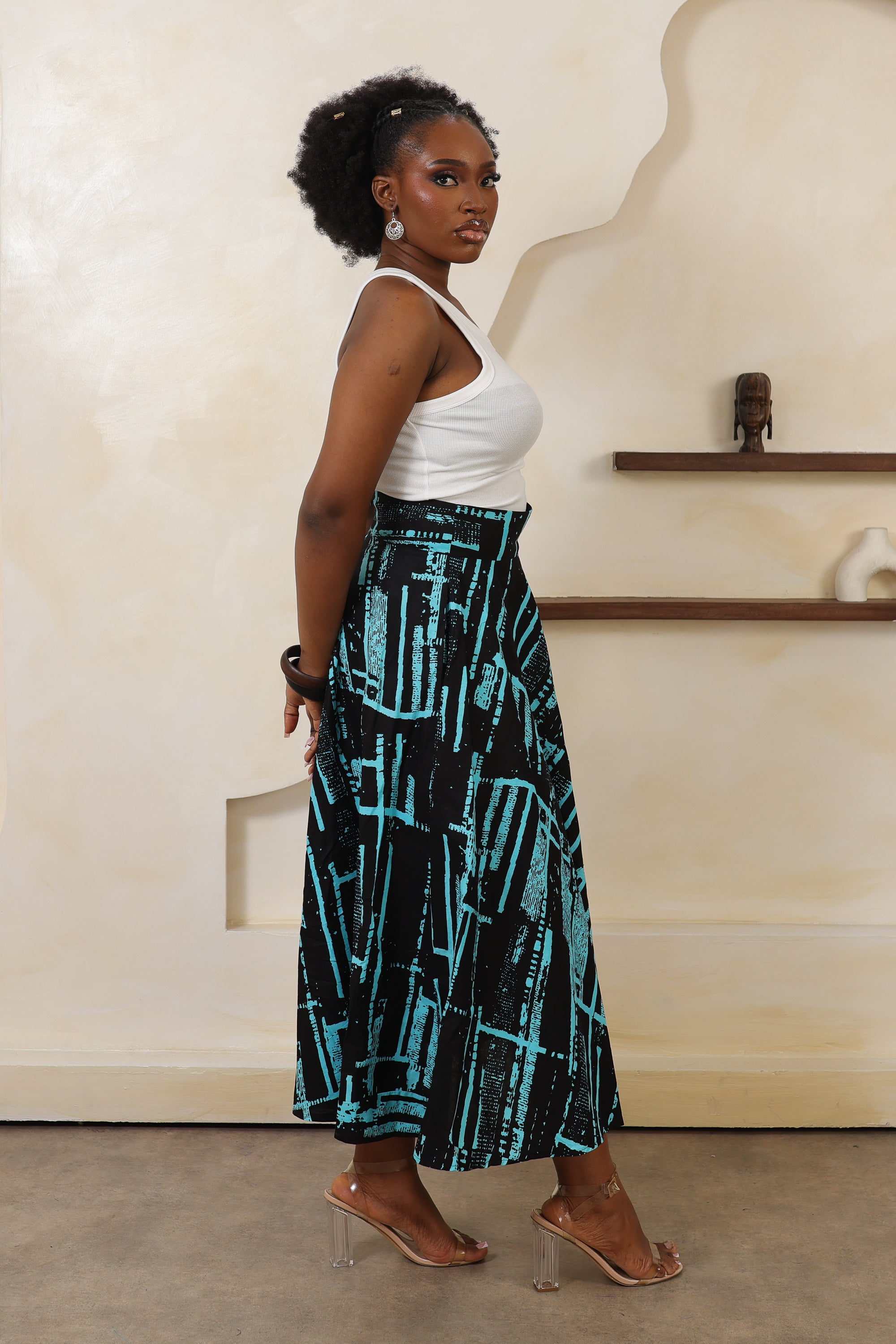 TOLA Flared Midi Skirt - Women