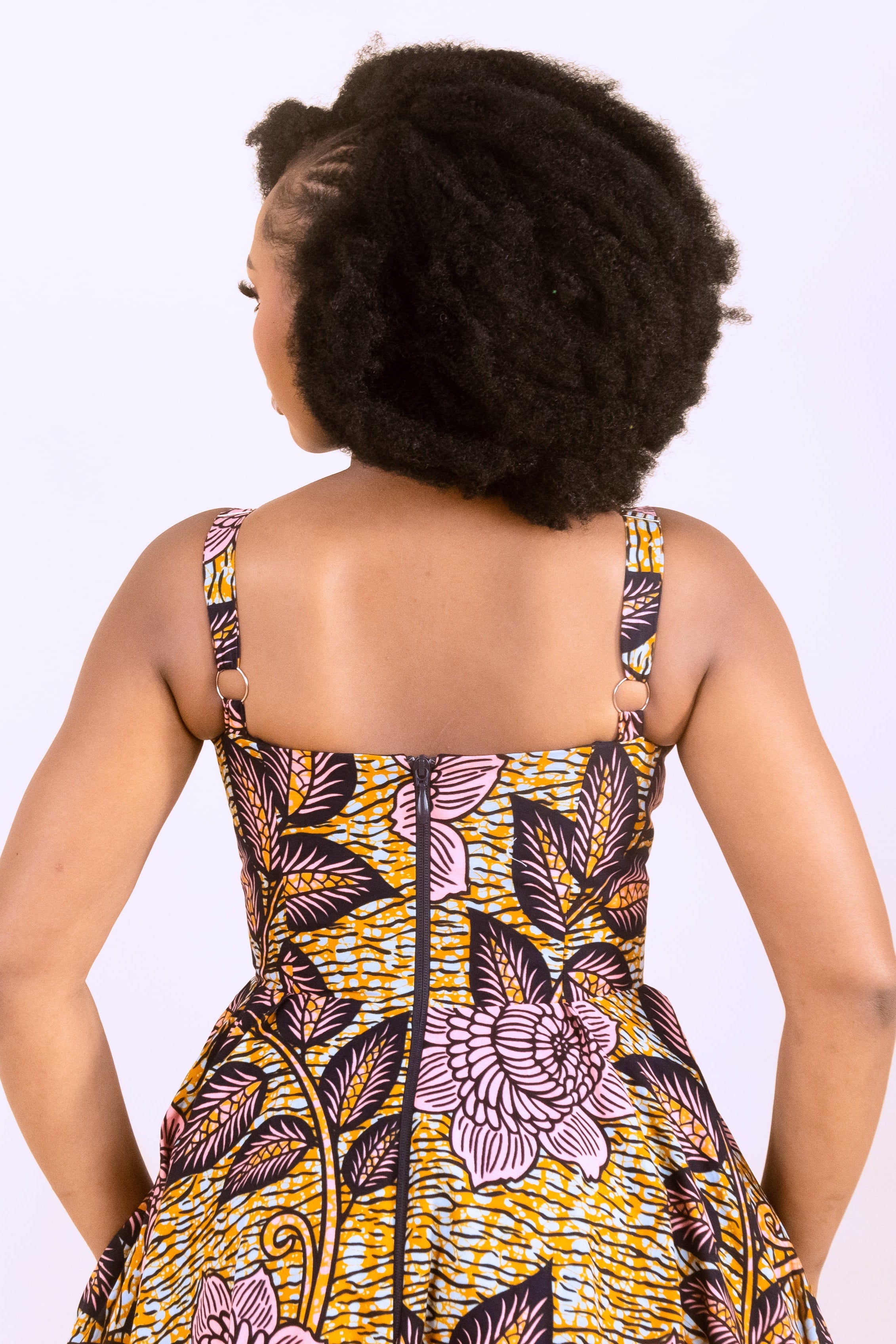 Sade- Flared Midi Dress