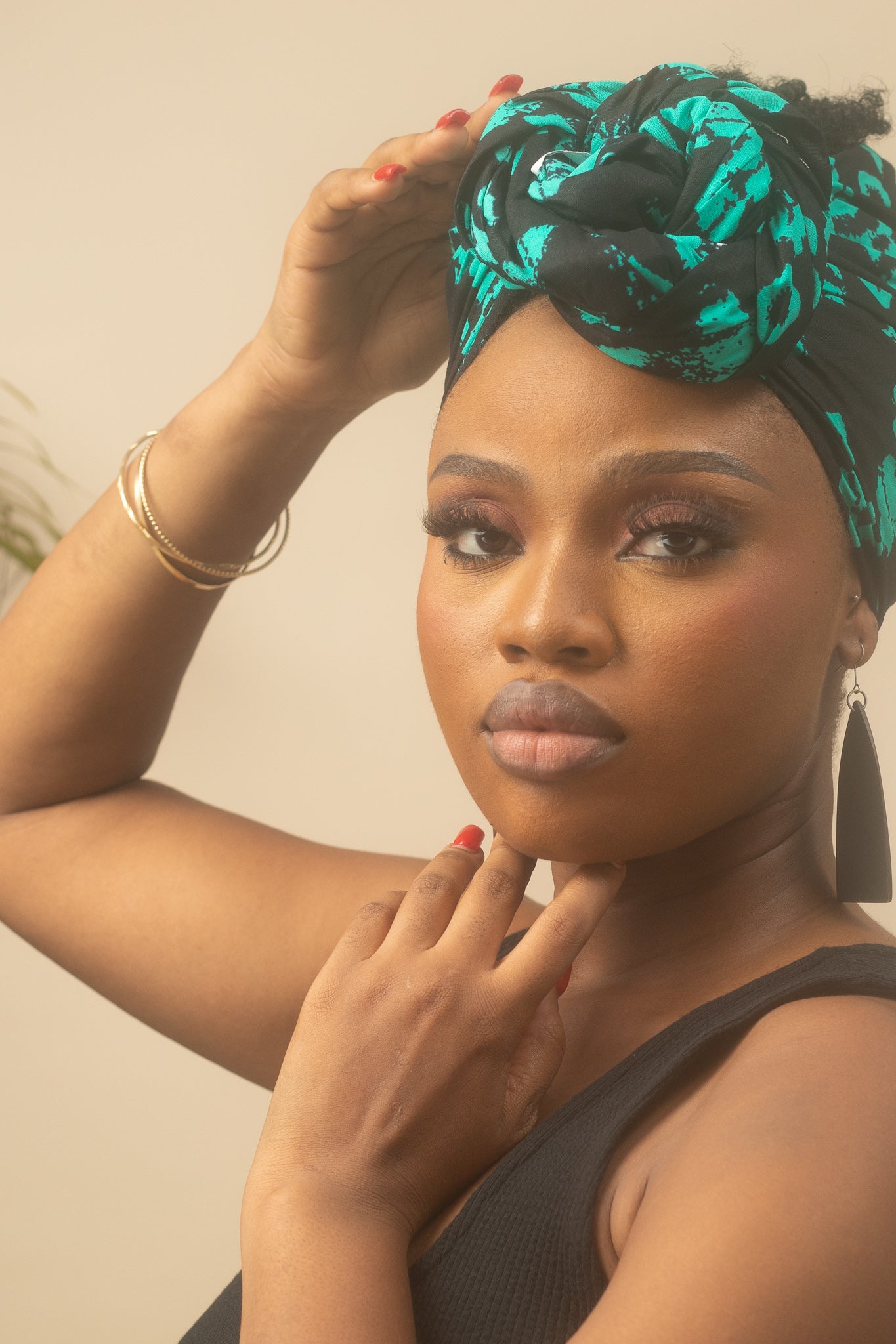 Sanyu African Print Ankara Head Wrap