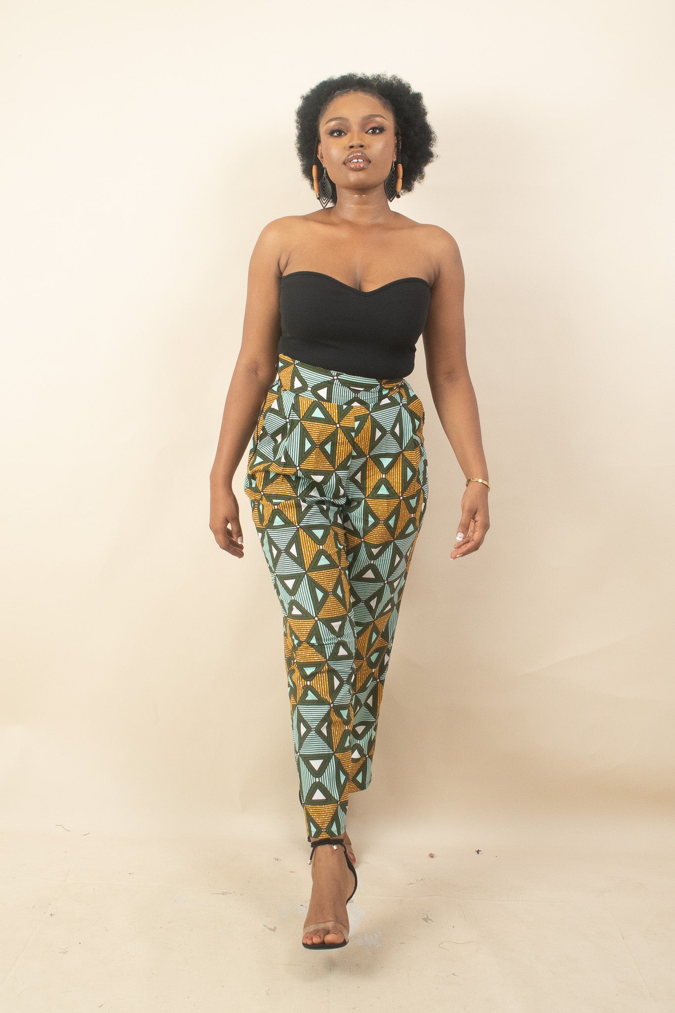 TABIRI African Print Women Trousers