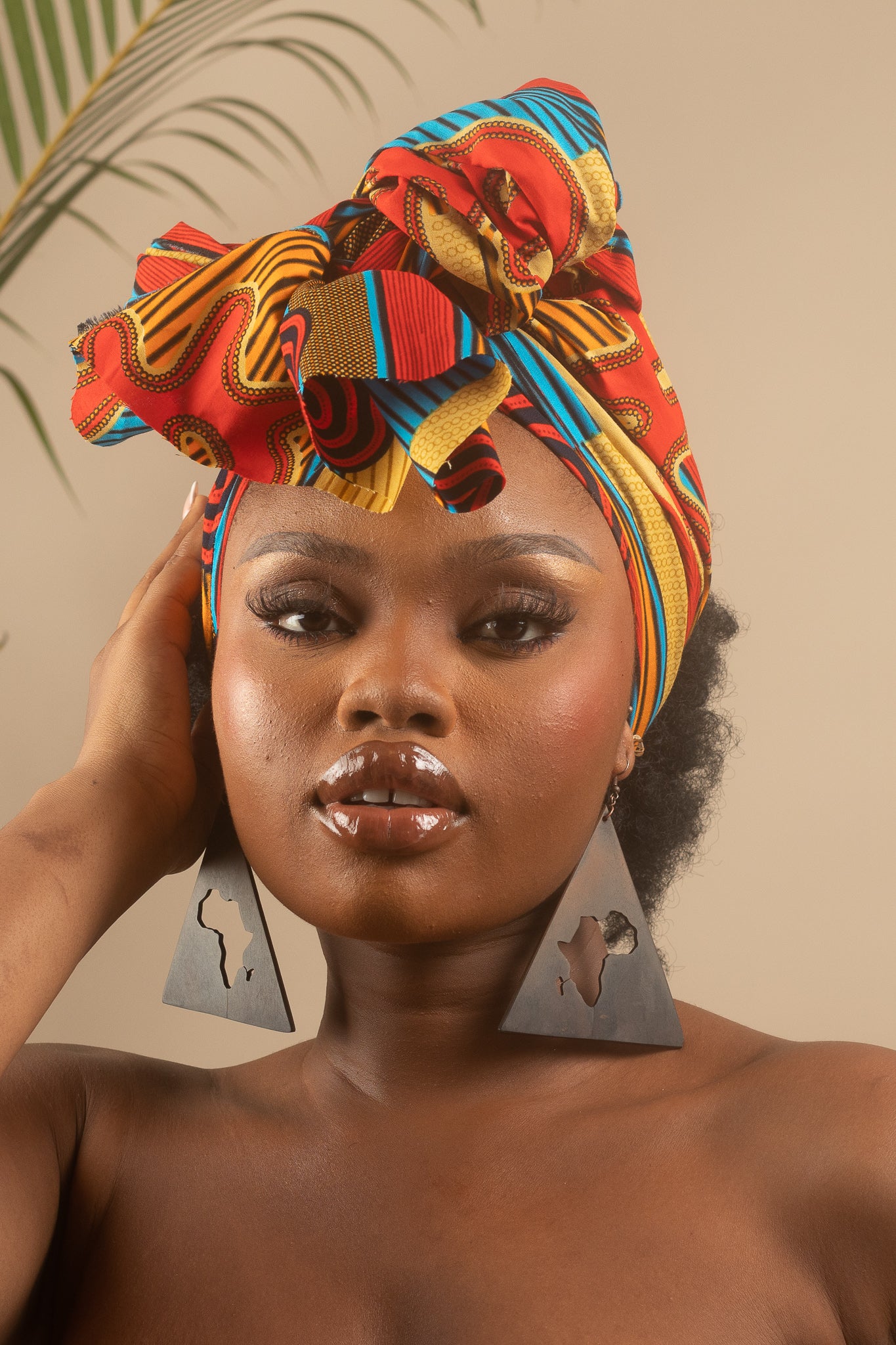 ZALIRA African Print Head Wrap