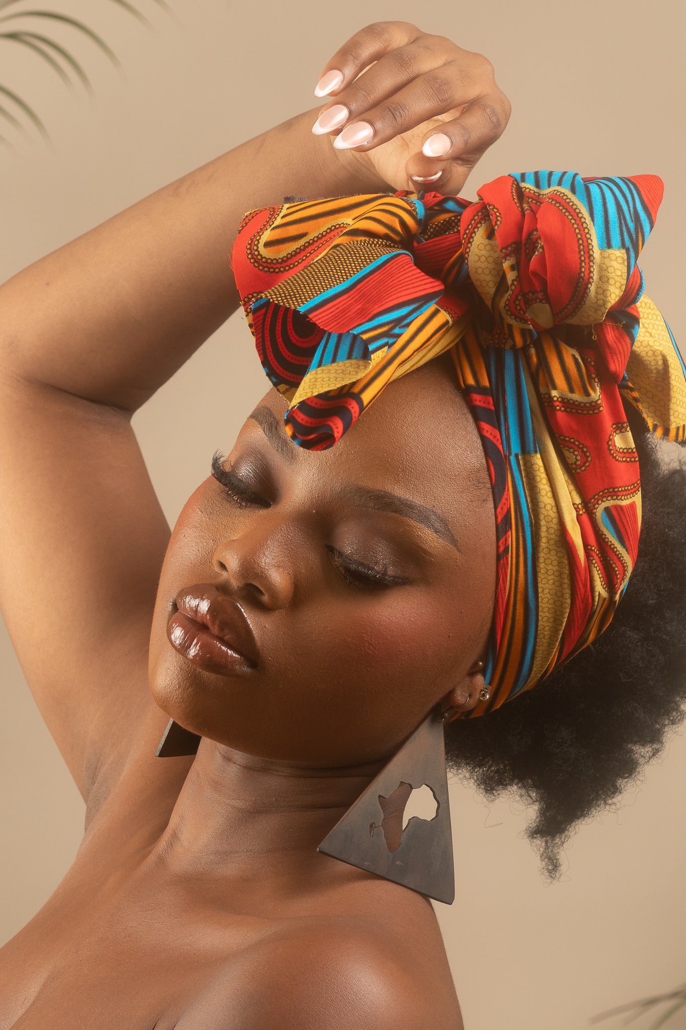 ZALIRA African Print Head Wrap