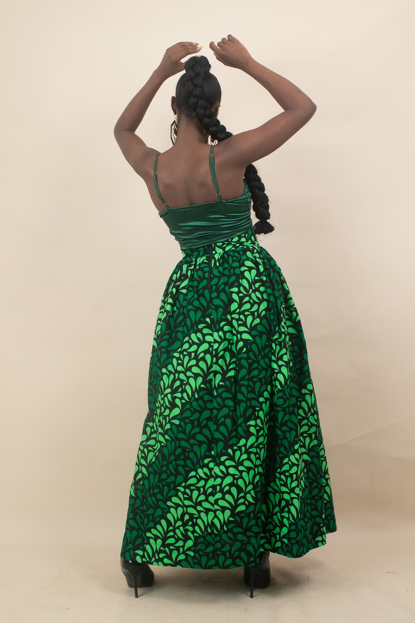 ZORLE African Print Skirt