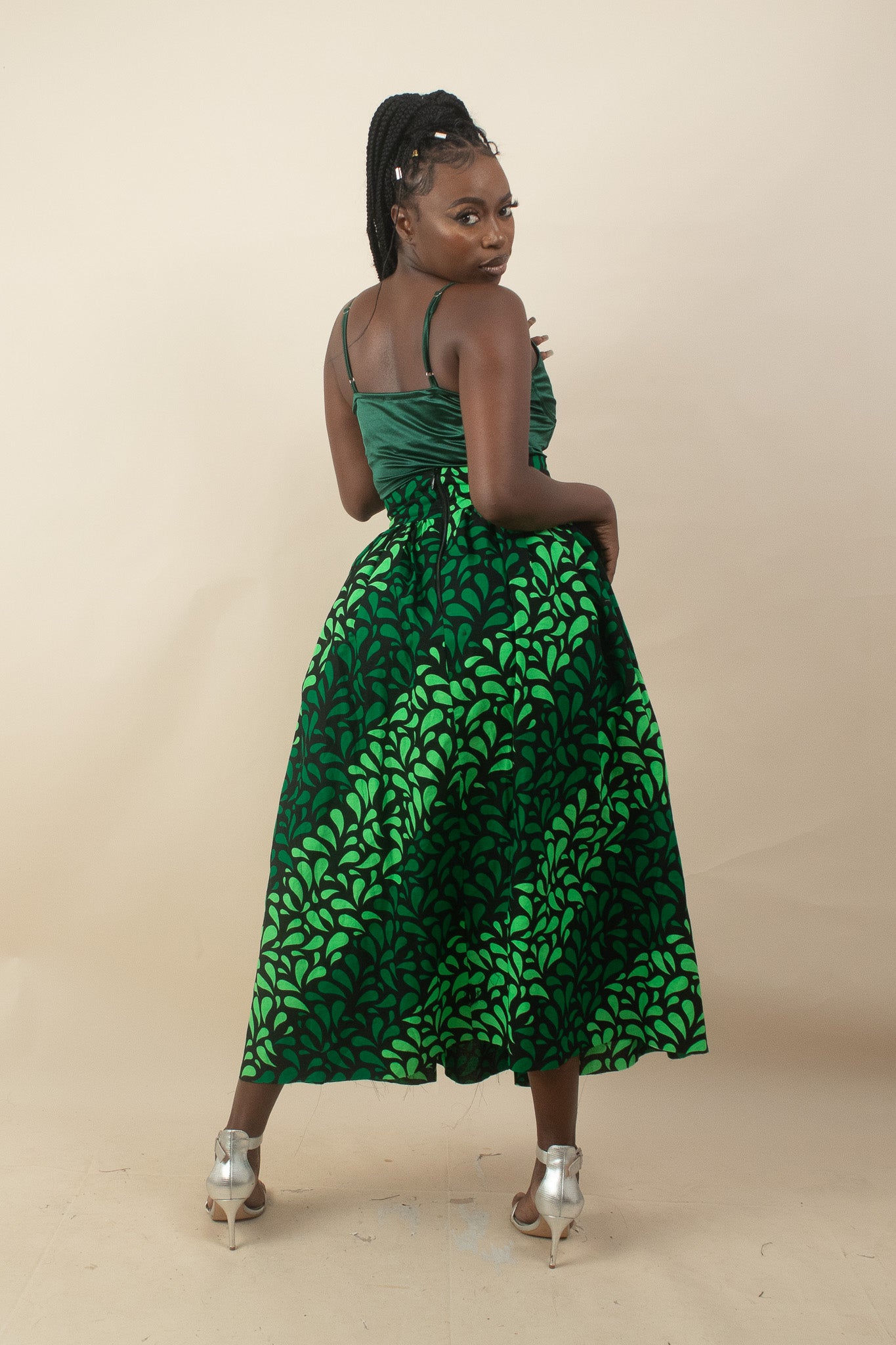 ZORLE African Print Skirt