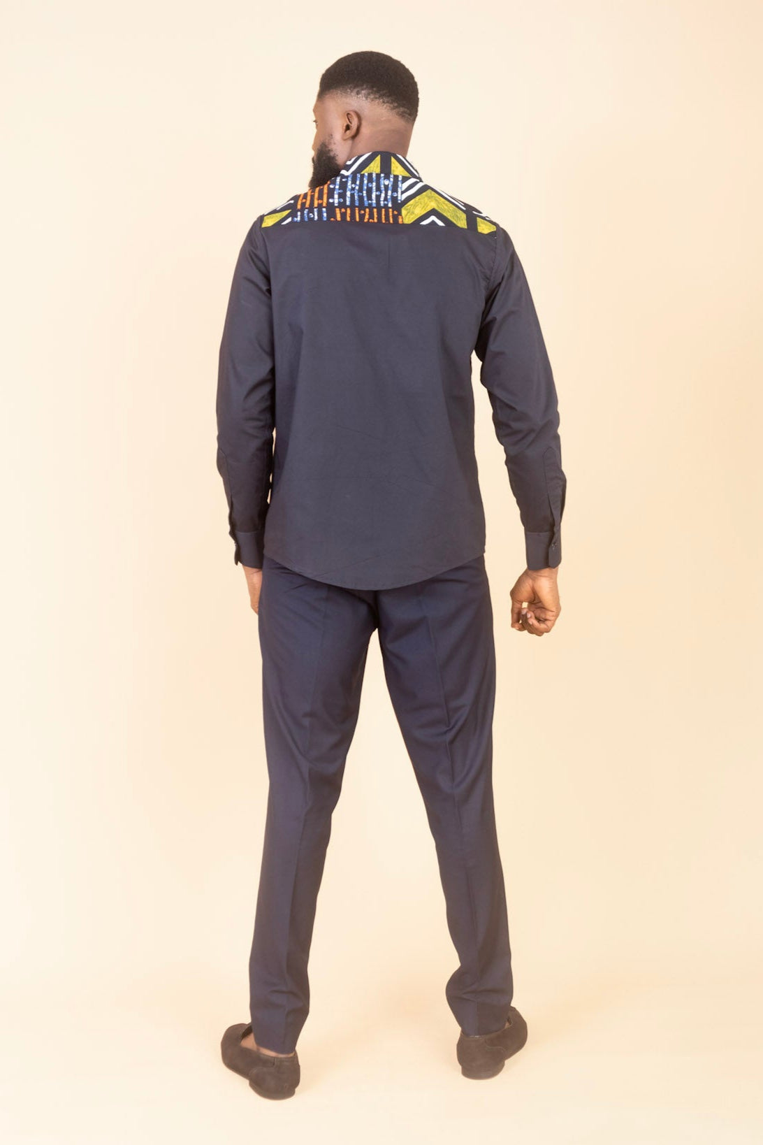AKINA – Ankara African Print Long Sleeves Shirt