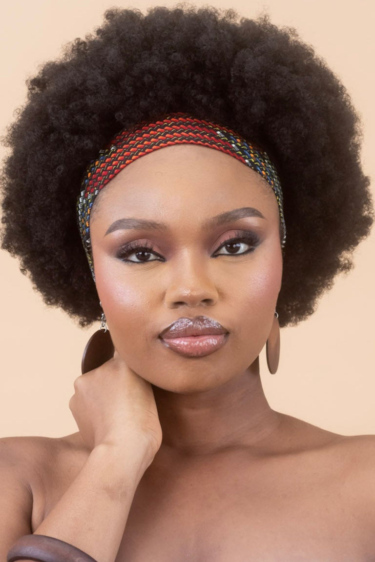 DELE – Ankara African Print Plain Headband