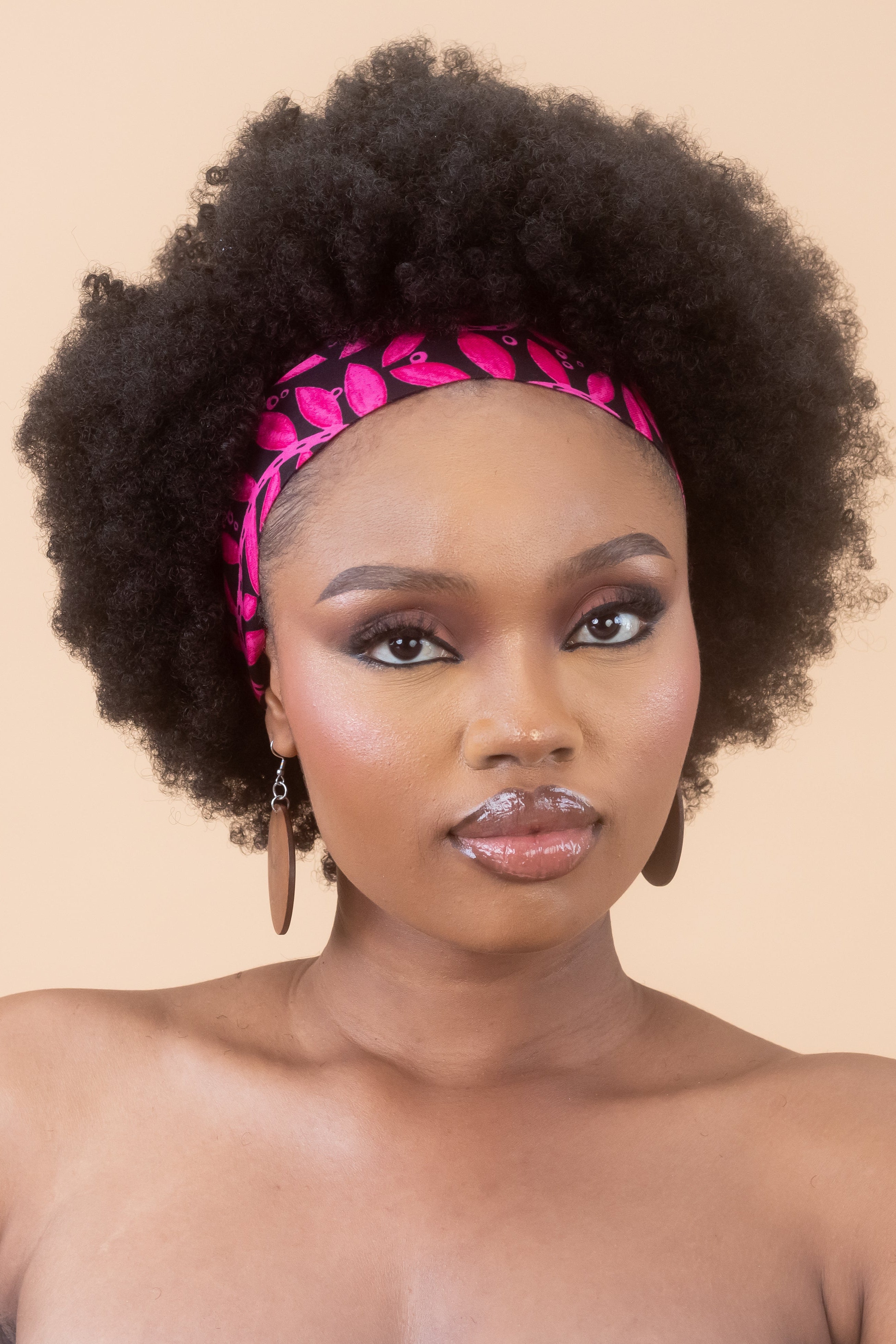 EWA – Ankara African Print Plain Headband