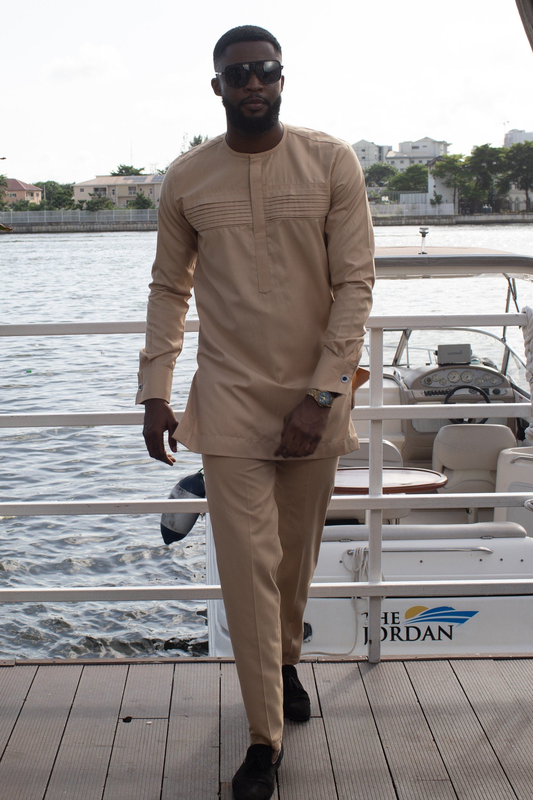KHALID African Senator Suit — men's African clothing by Naborhi