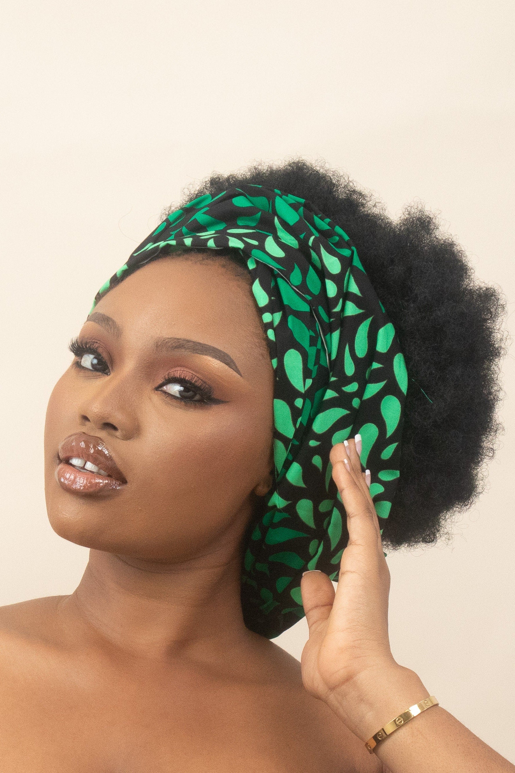 ZORLE Ankara Head Wrap — African print head wrap by Naborhi