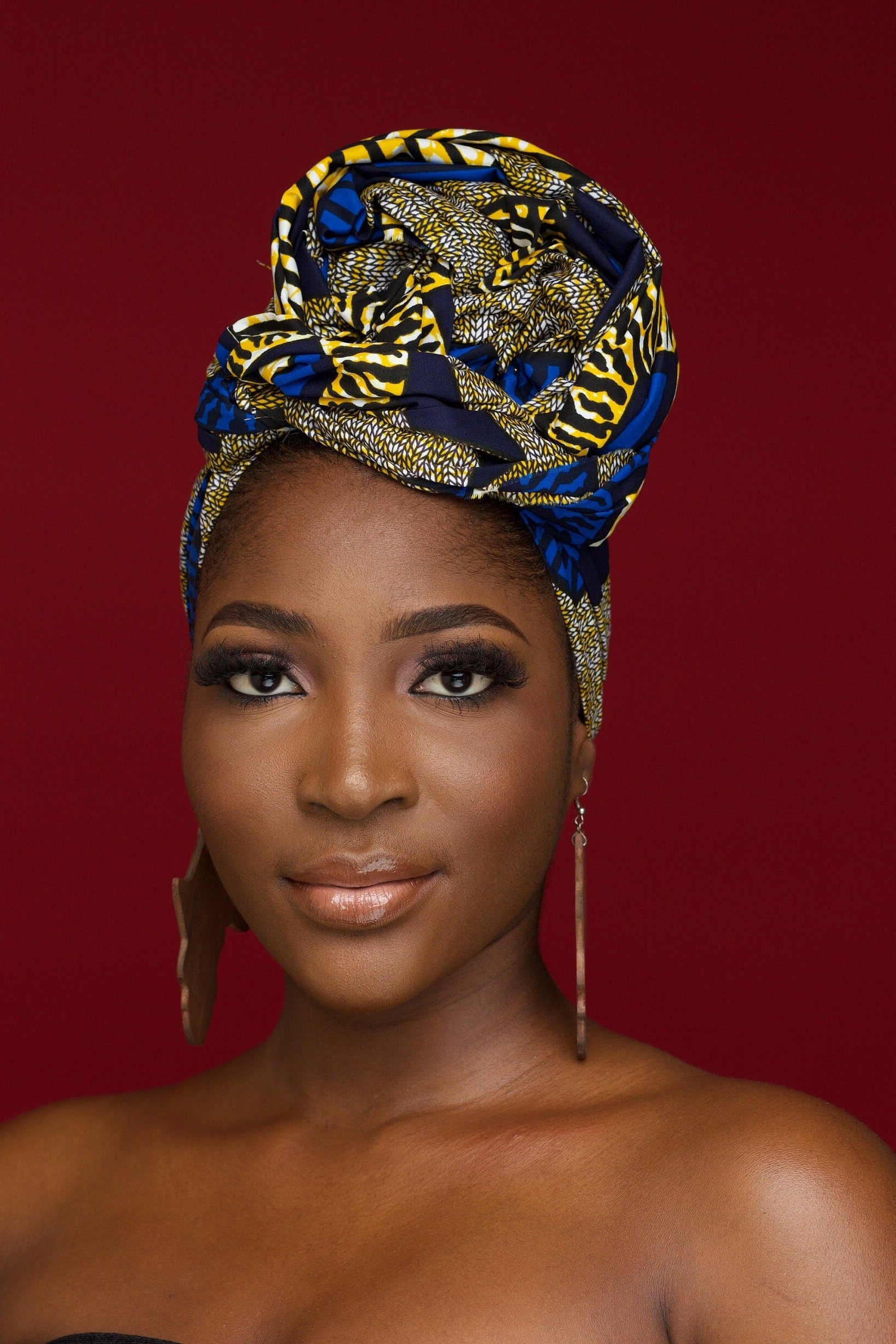 ADUKE Ankara Head Wrap — African print fashion by Naborhi