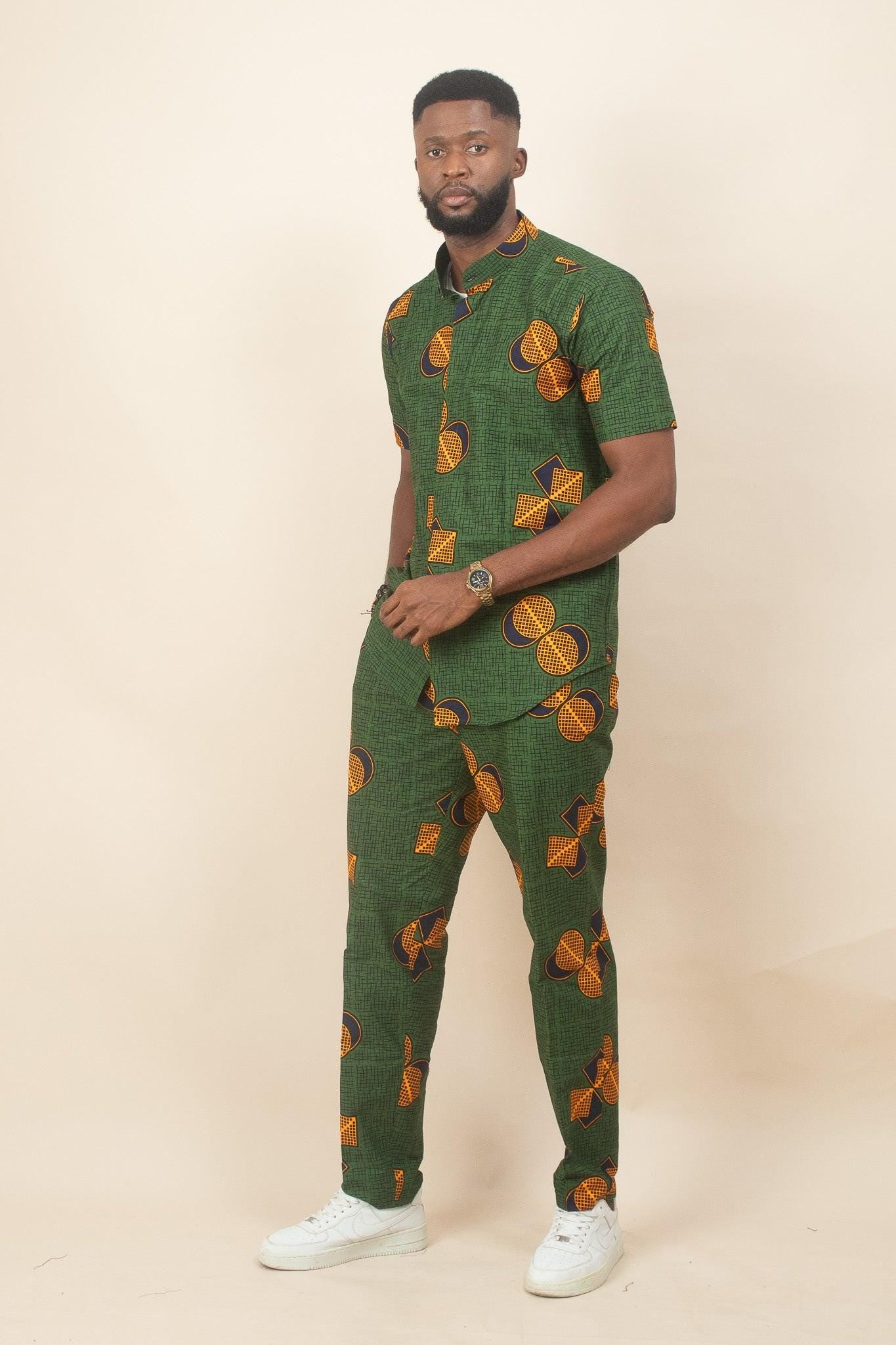 JIMOH Ankara Shirt — Naborhi African print collection