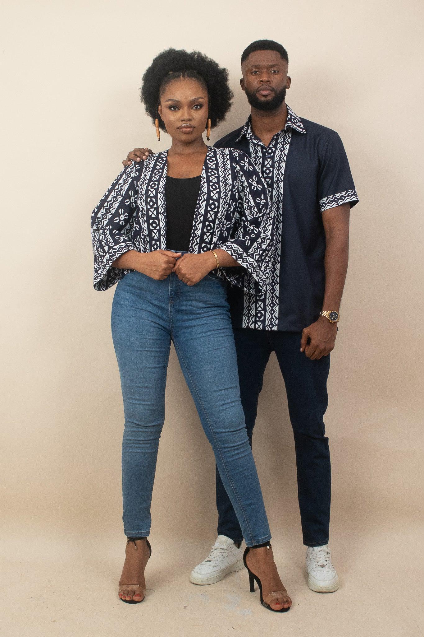 TIMIERE Ankara Shirt — men's African print clothing by Naborhi