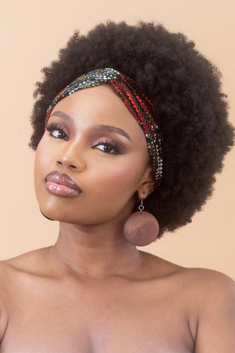 DELE Ankara Twist Headband — African print fashion by Naborhi
